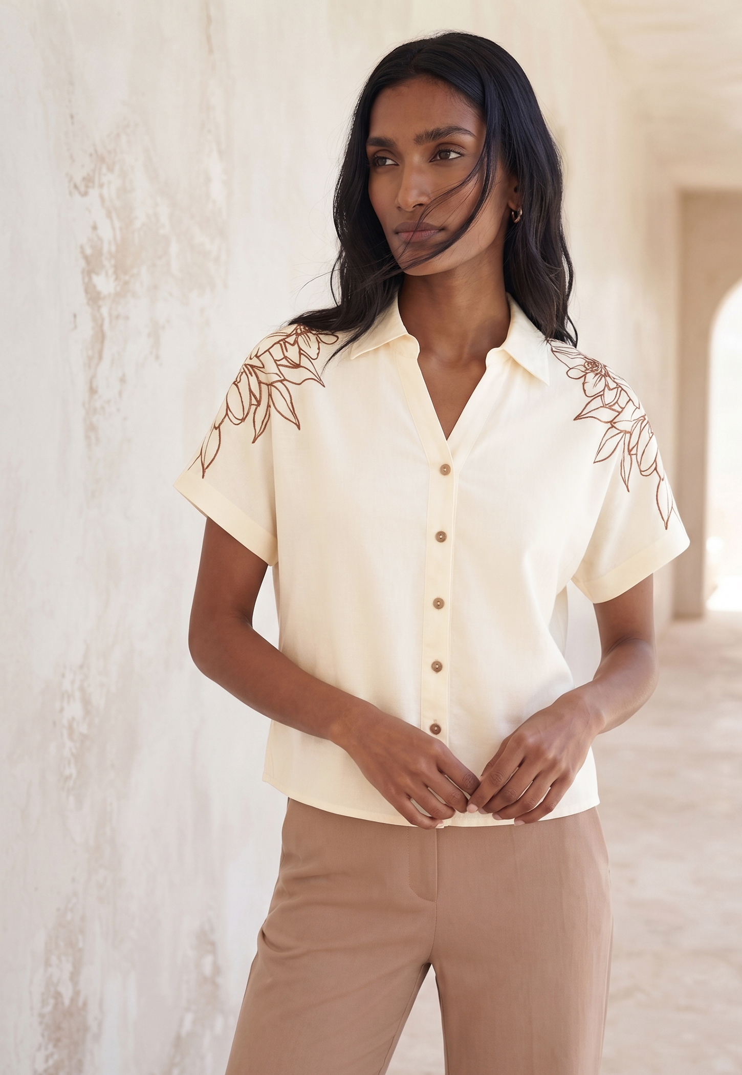 CODE Embroidered Shirt-picture-16