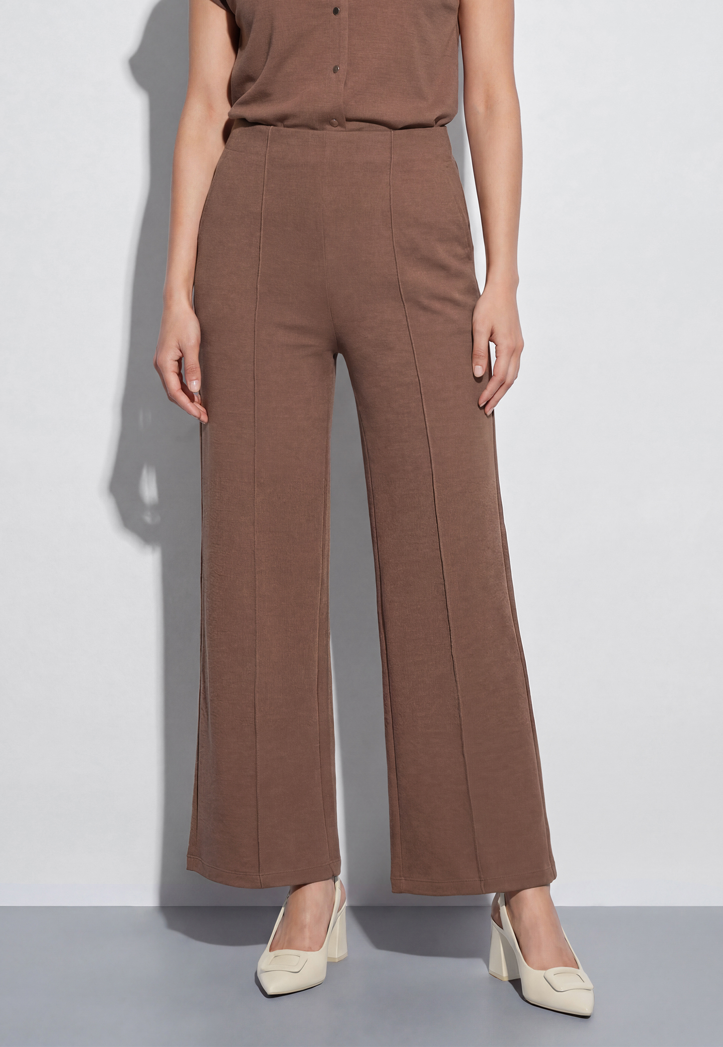 CODE Pintuck Front Trousers-picture-10
