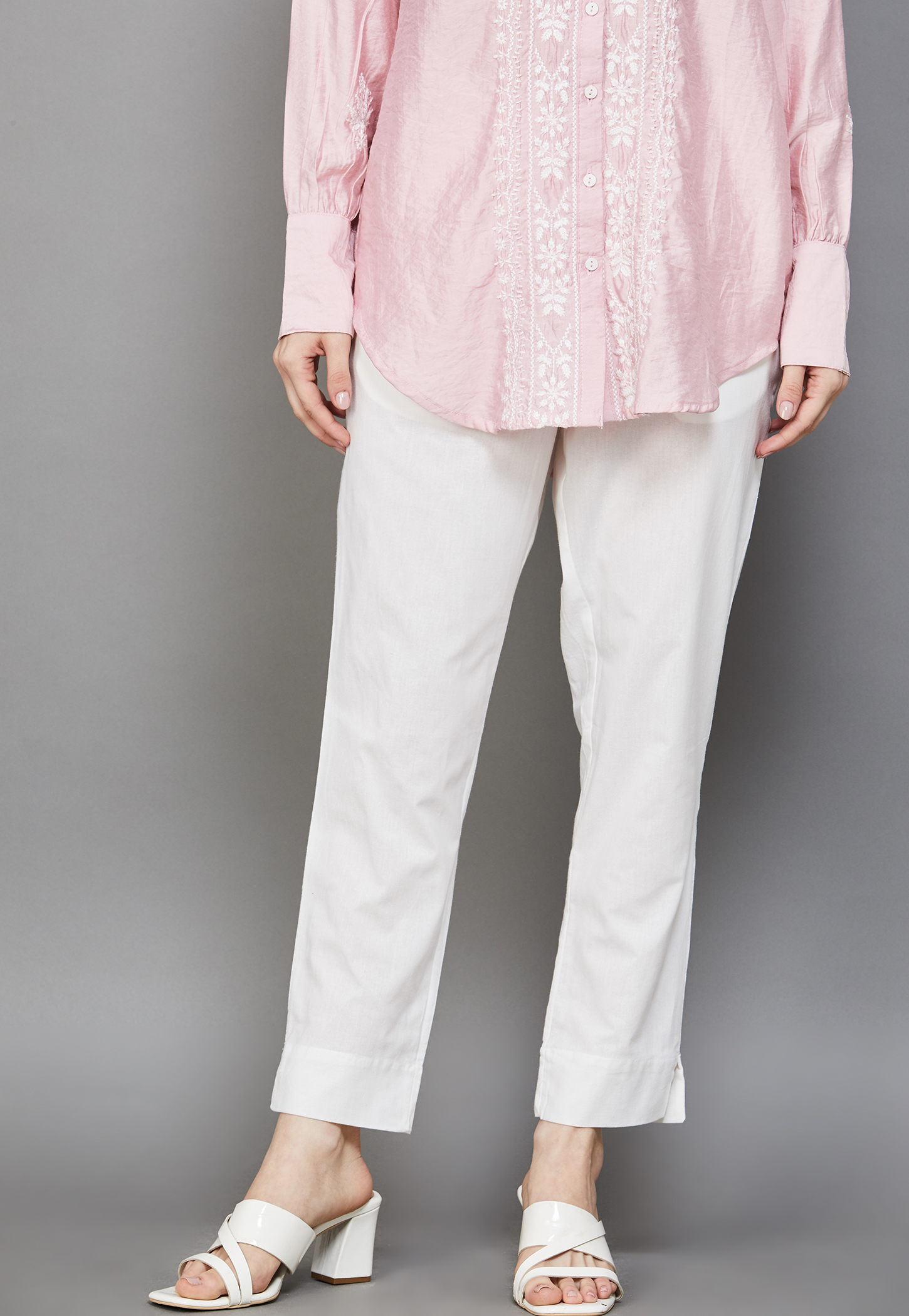 AURELIA Solid Straight Pants-picture-34