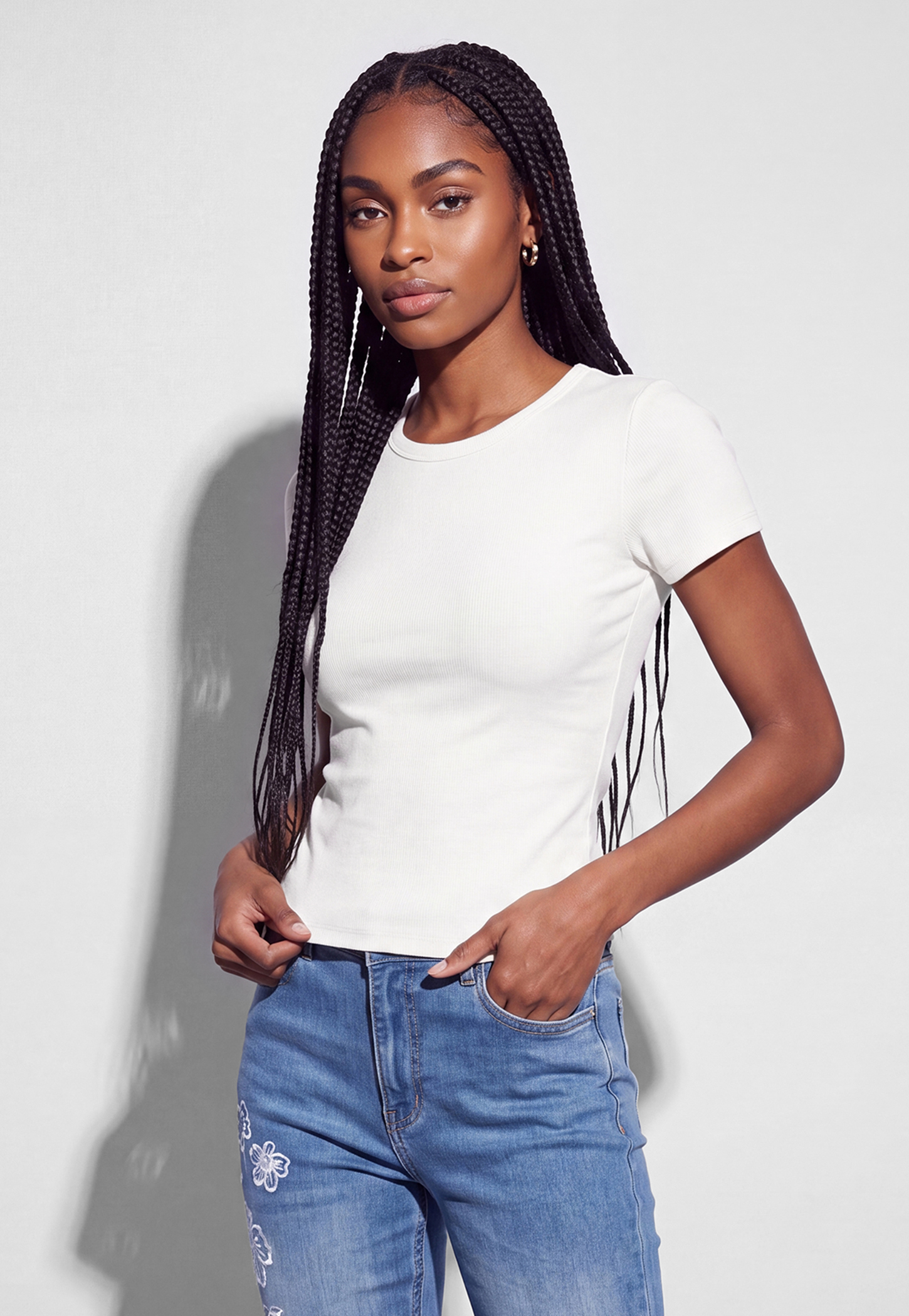 GINGER Solid T-shirt-picture-33
