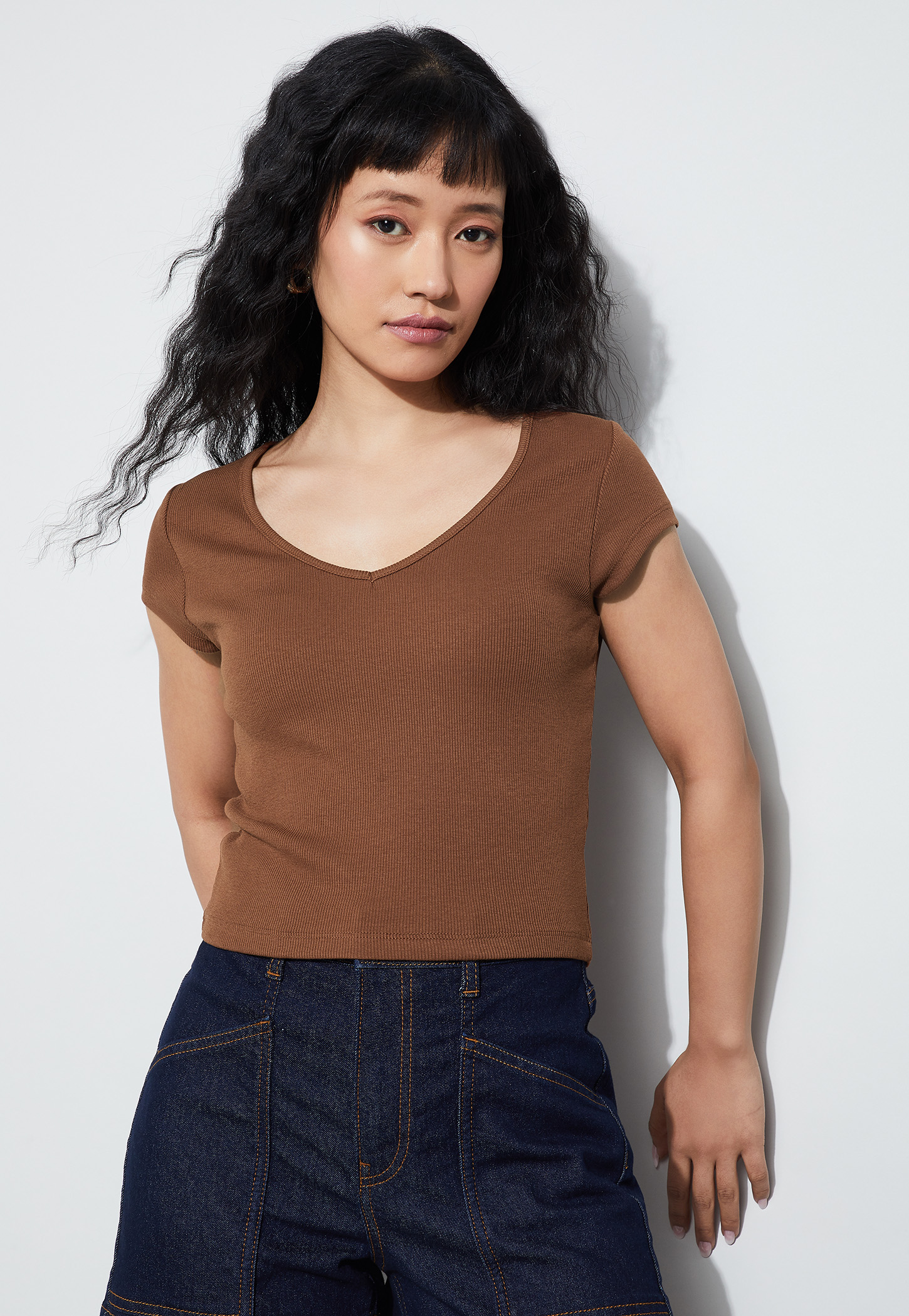 GINGER Ribbed T-shirt-image-30