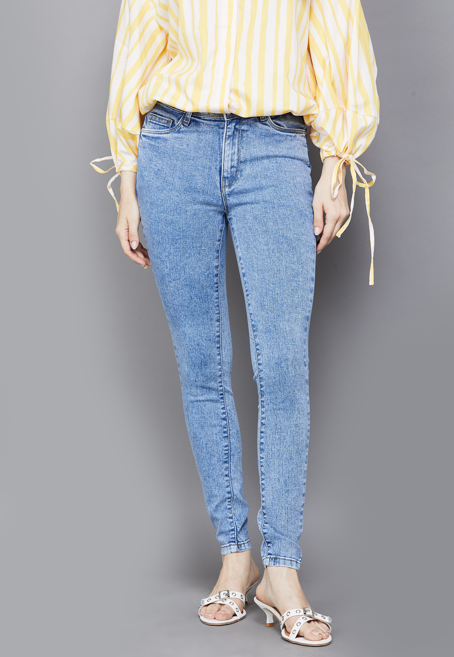 KRAUS Washed Skinny Fit Jeans-picture-15