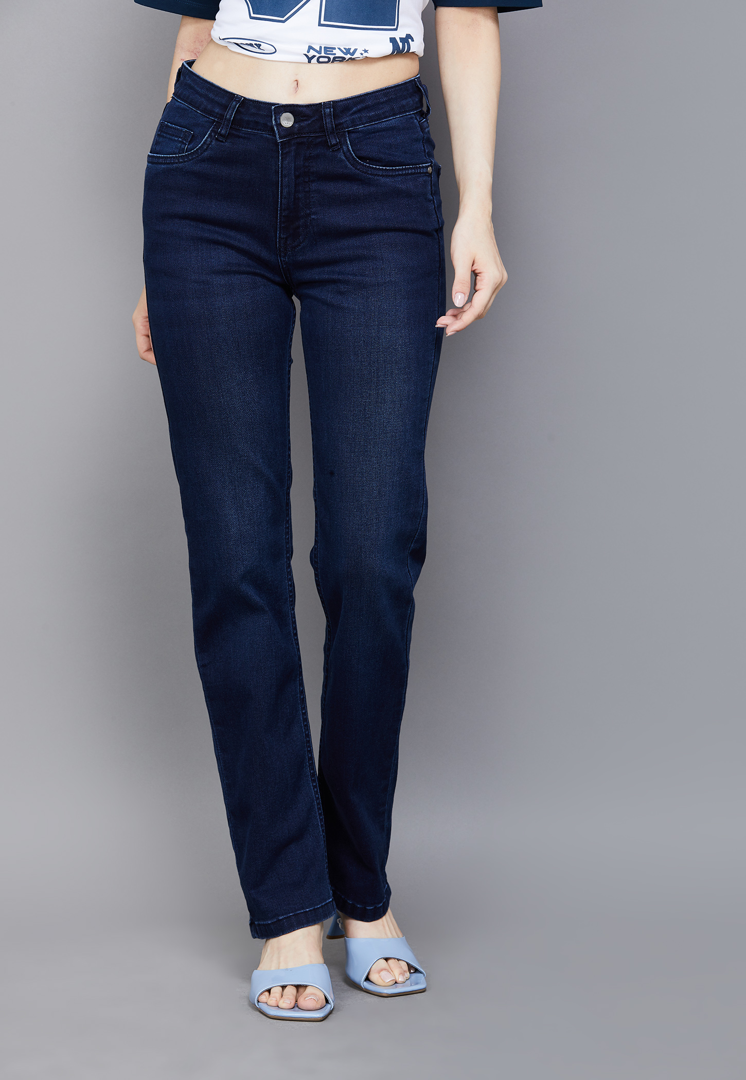 KRAUS Solid Straight Fit Jeans-picture-35