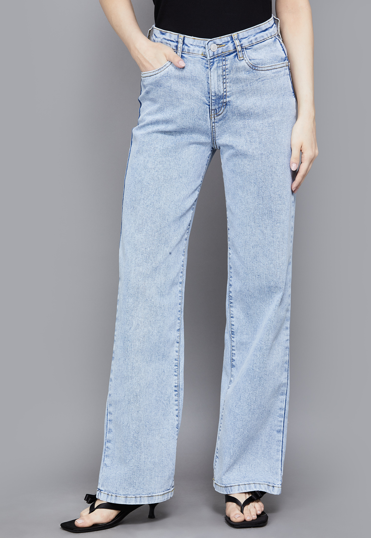 KRAUS Solid Straight Fit Jeans-picture-56