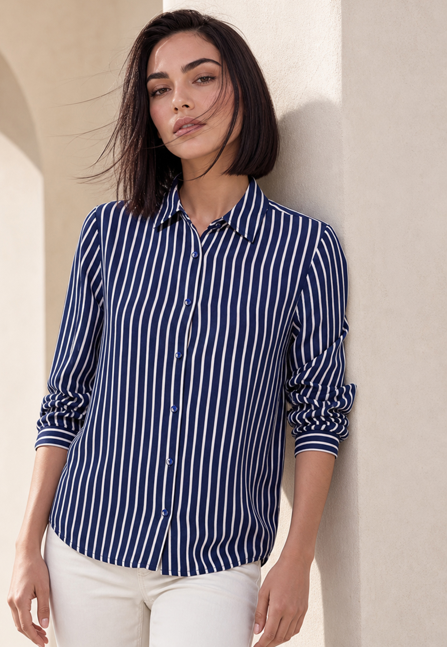 FAME FOREVER Striped Shirt-picture-40