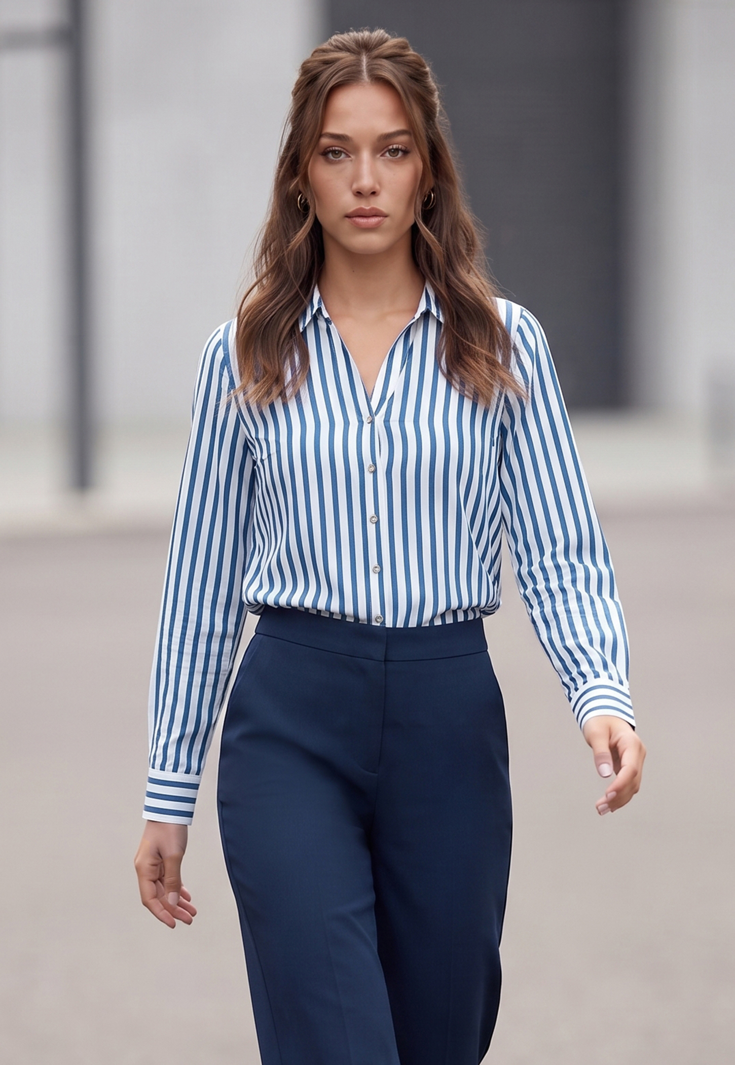 CODE CLASSIC Striped Regular Shirt-picture-28