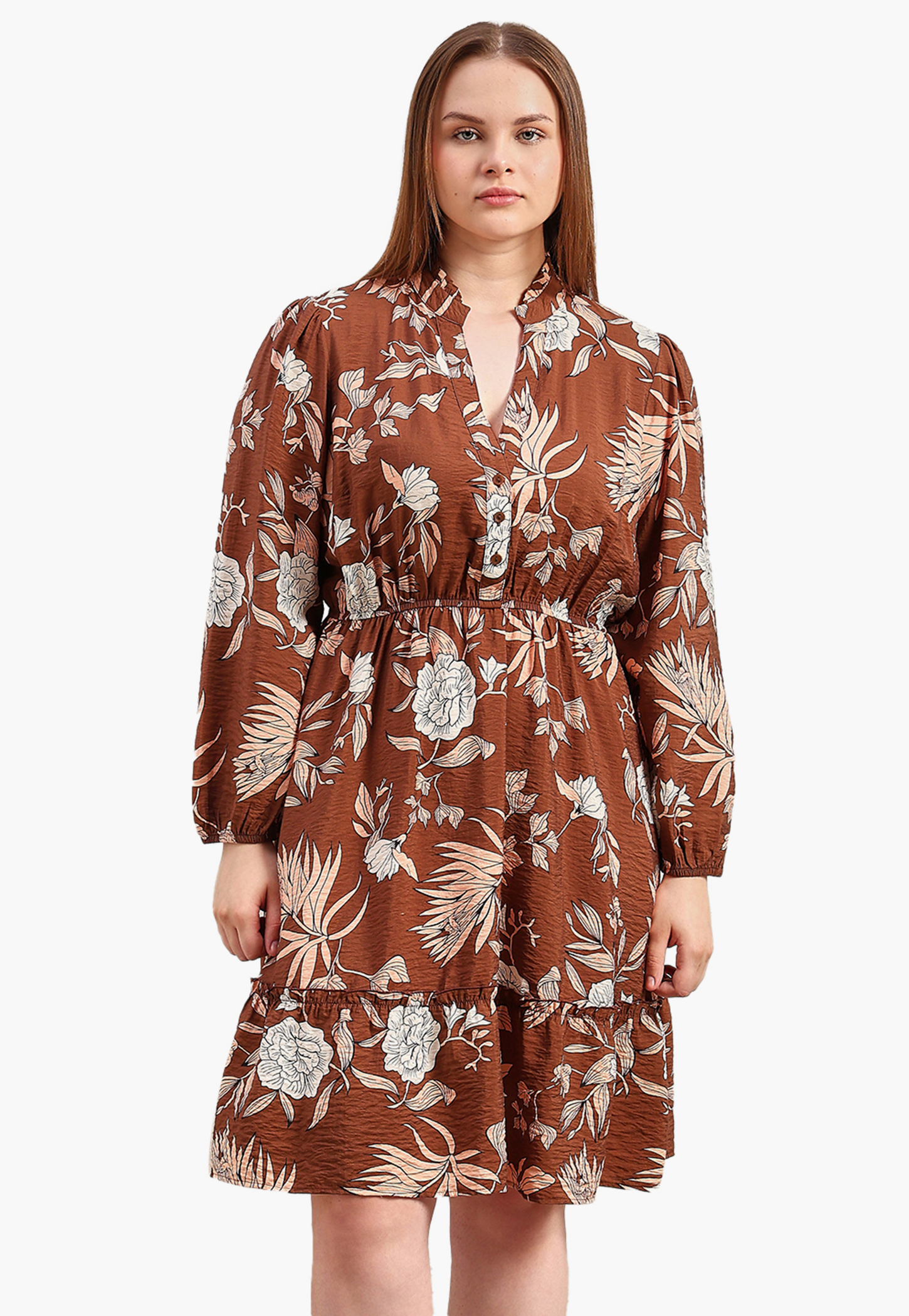 VERO MODA Floral Print A-Line Dress-picture-33