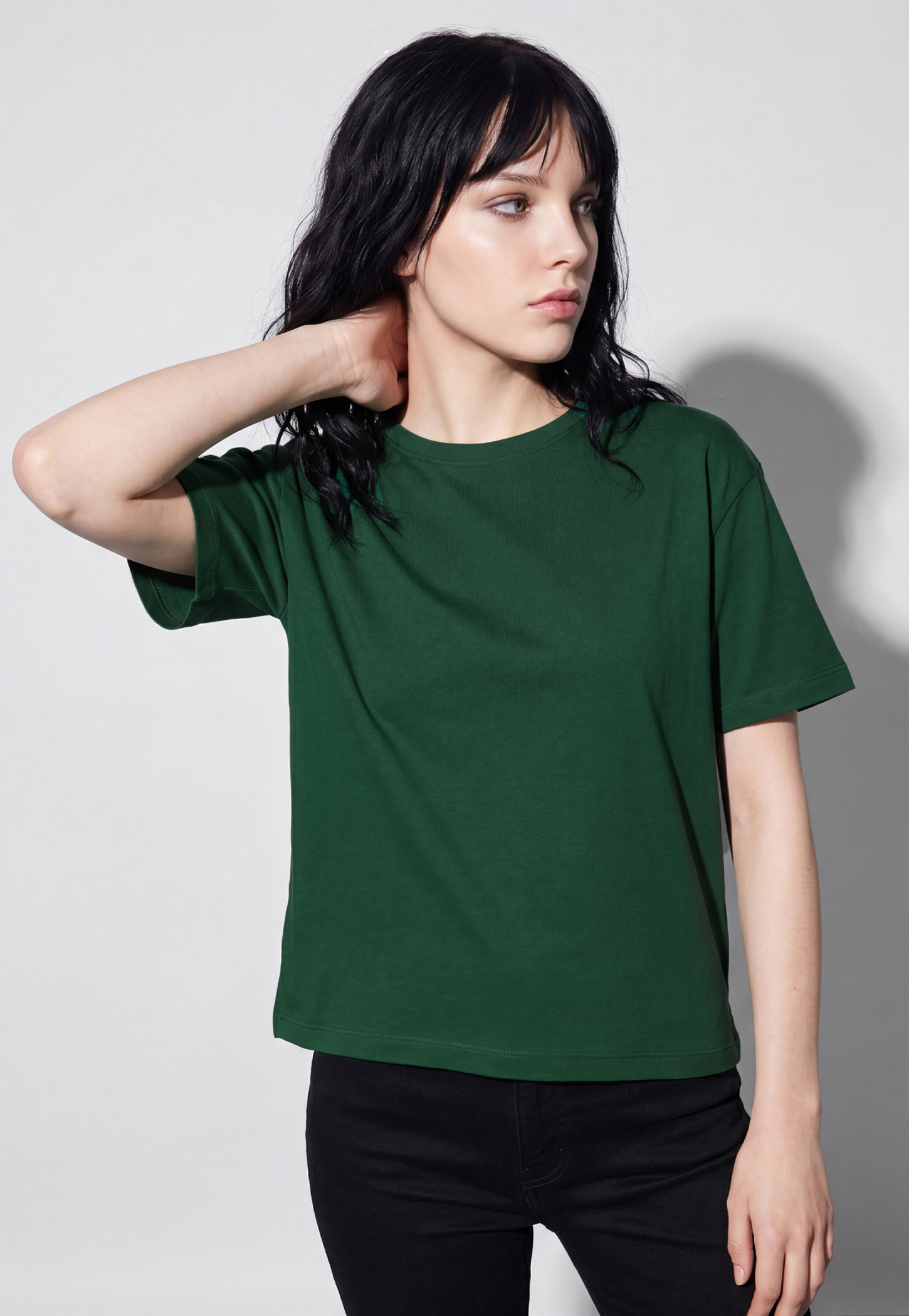FAME FOREVER Solid Drop-Shoulder T-shirt-picture-18