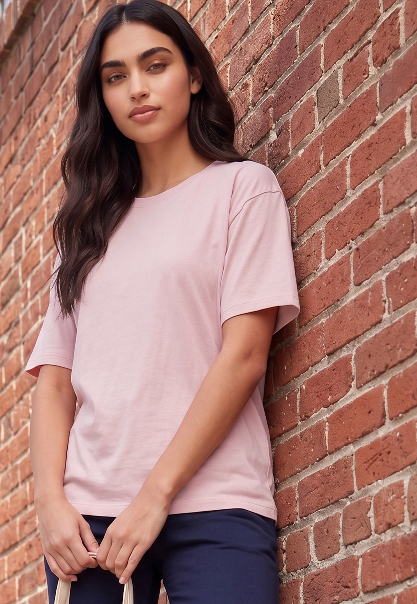 FAME FOREVER Solid Knit T-shirt-image-35
