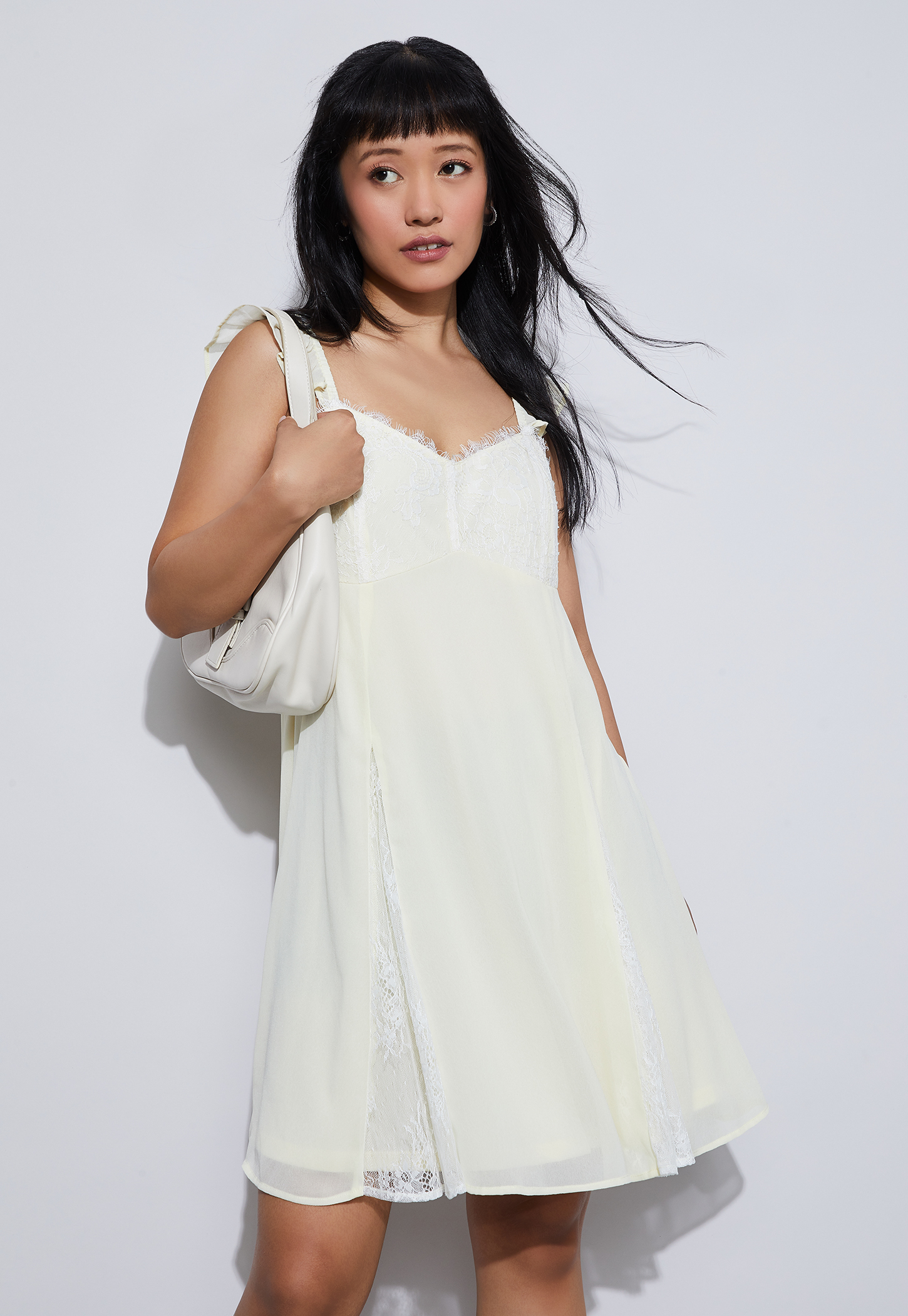 GINGER Lace Detail A-line Dress-picture-54