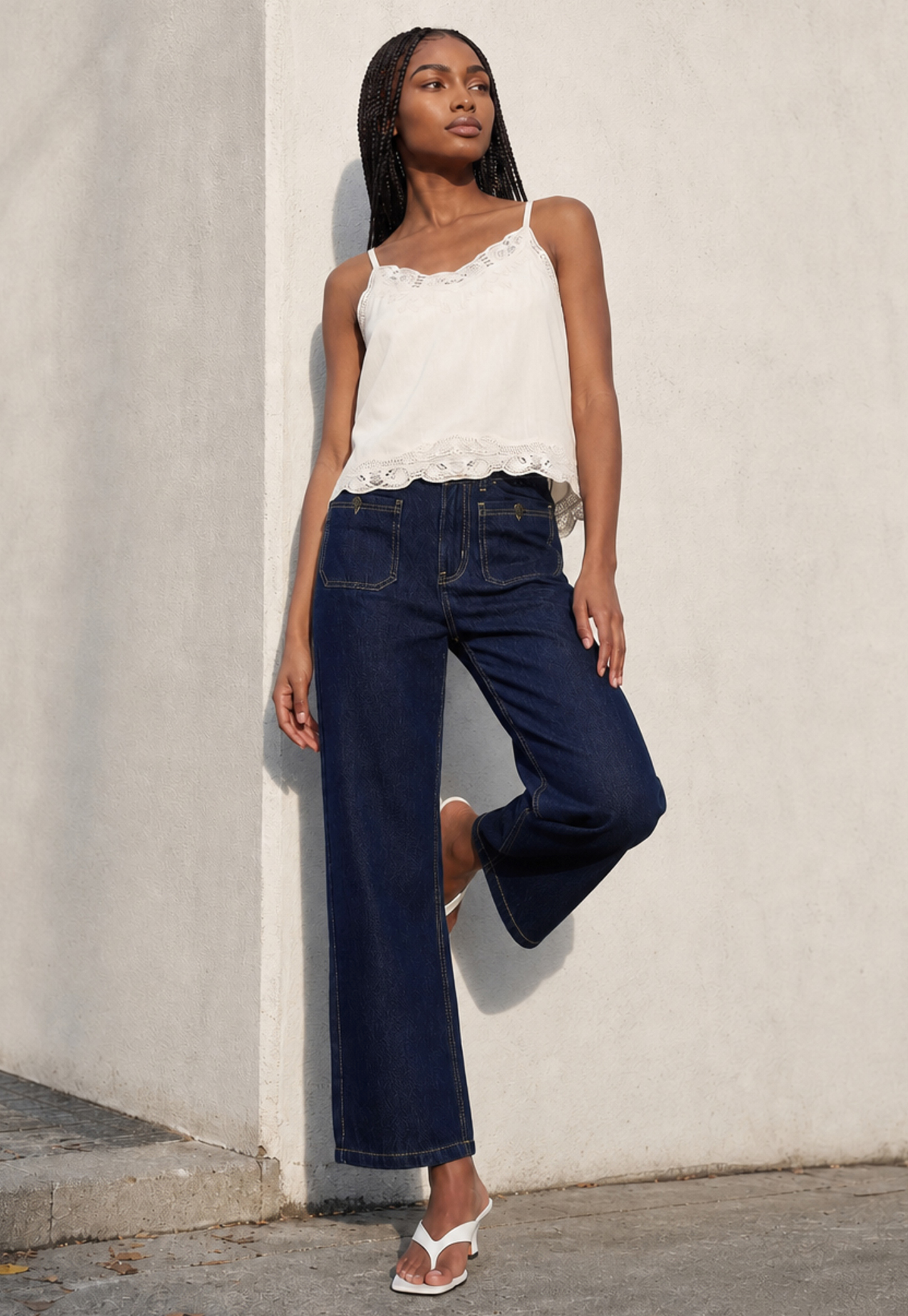 GINGER Solid Jeans-image-5