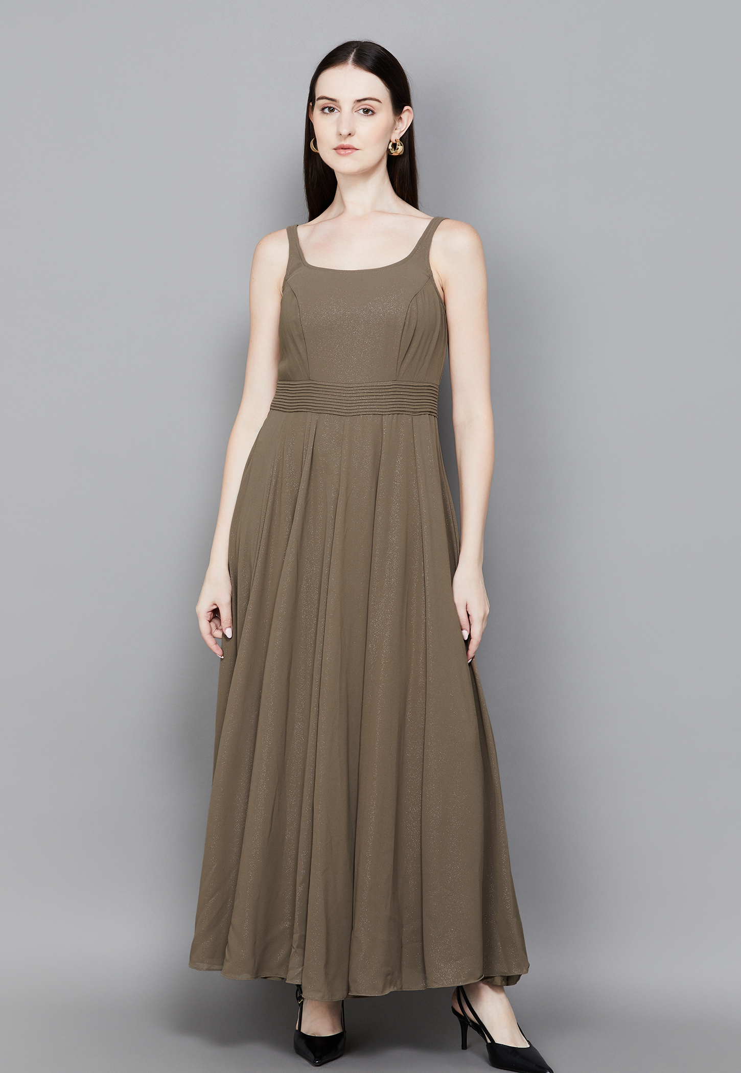 AND Solid Fit & Flare Dress-picture-50