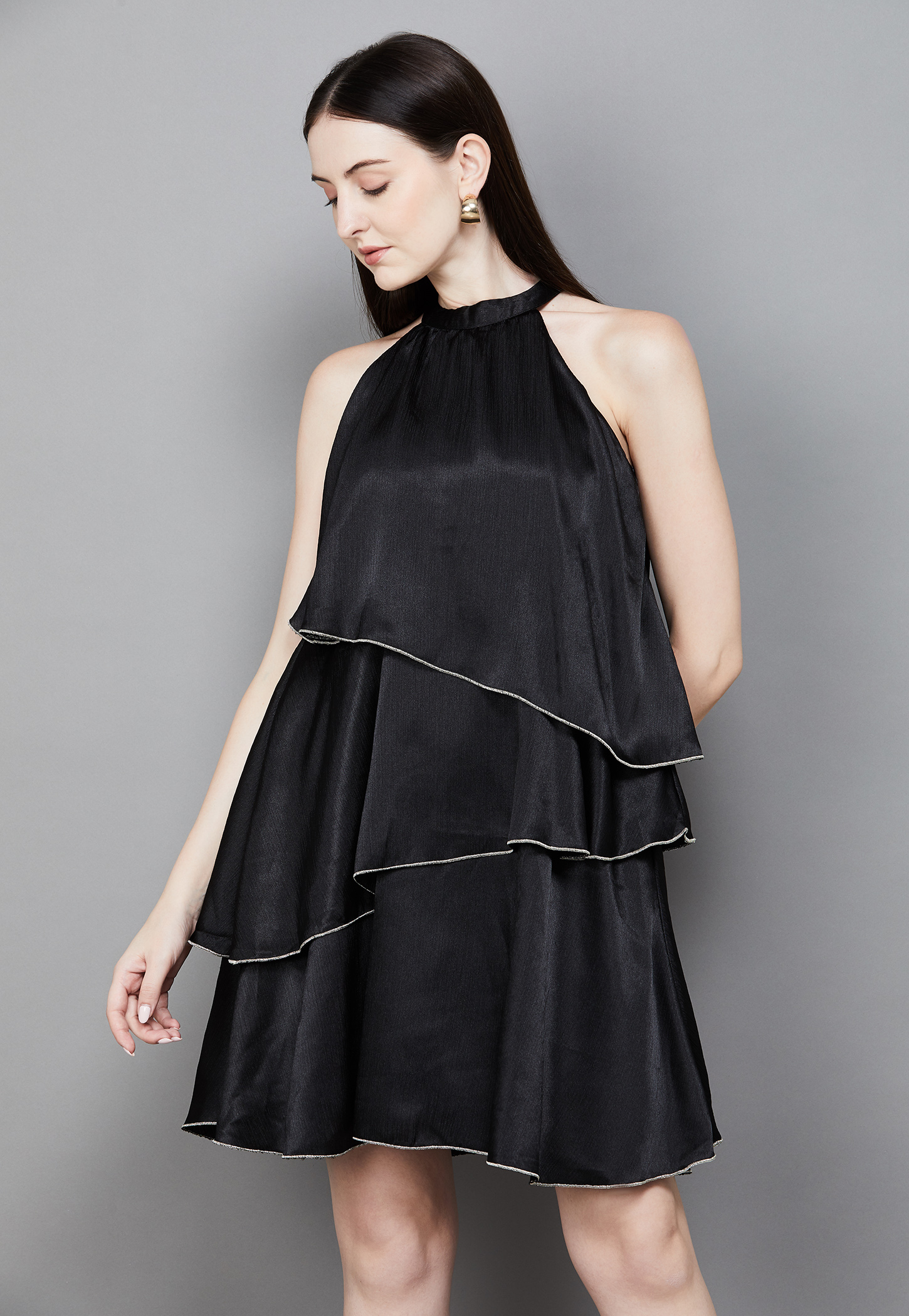 AND Halter Neck Layered Mini Dress-picture-38