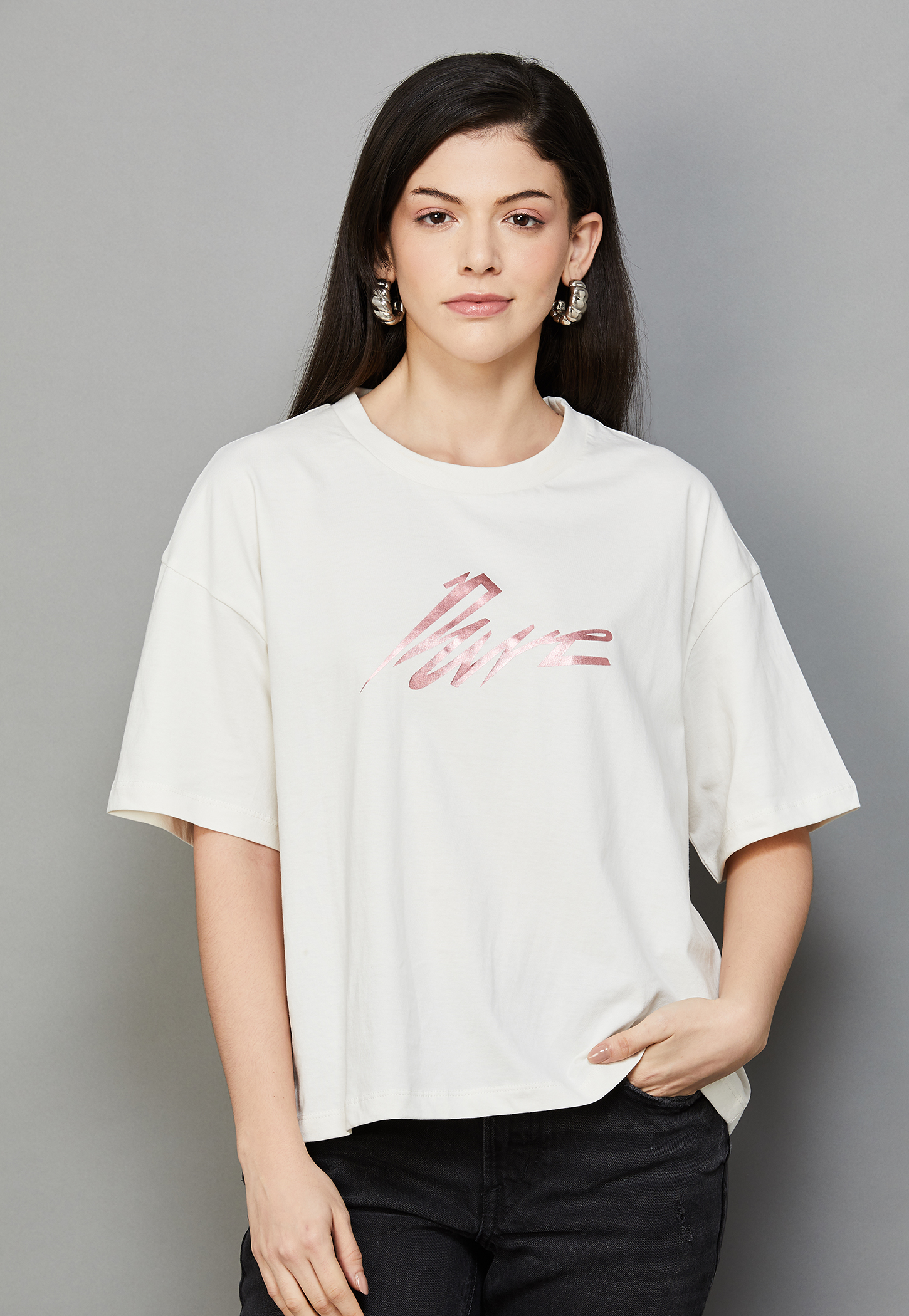 RAREISM Typographic Print T-shirt-picture-24