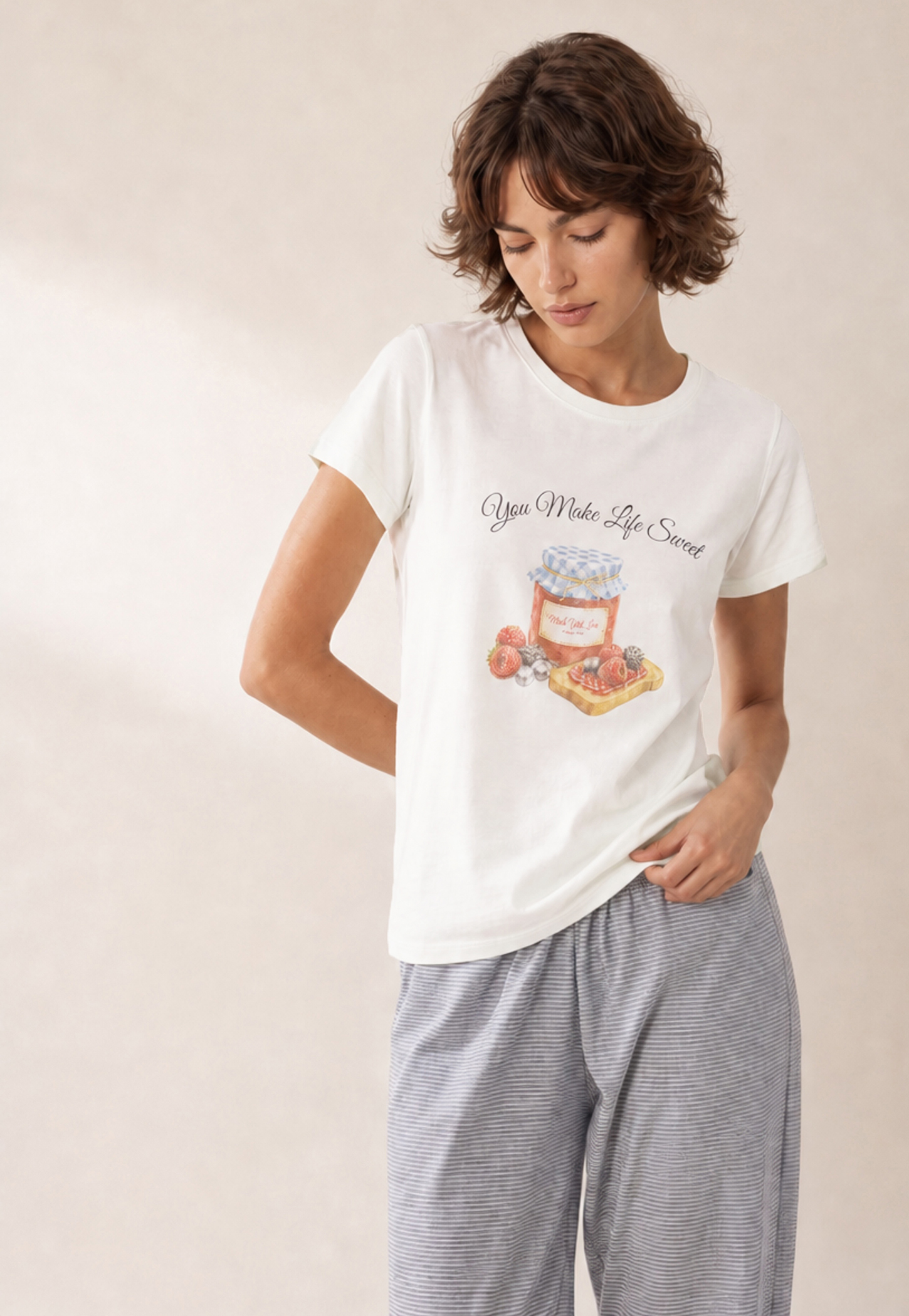 GINGER Printed Lounge T-shirt-picture-19