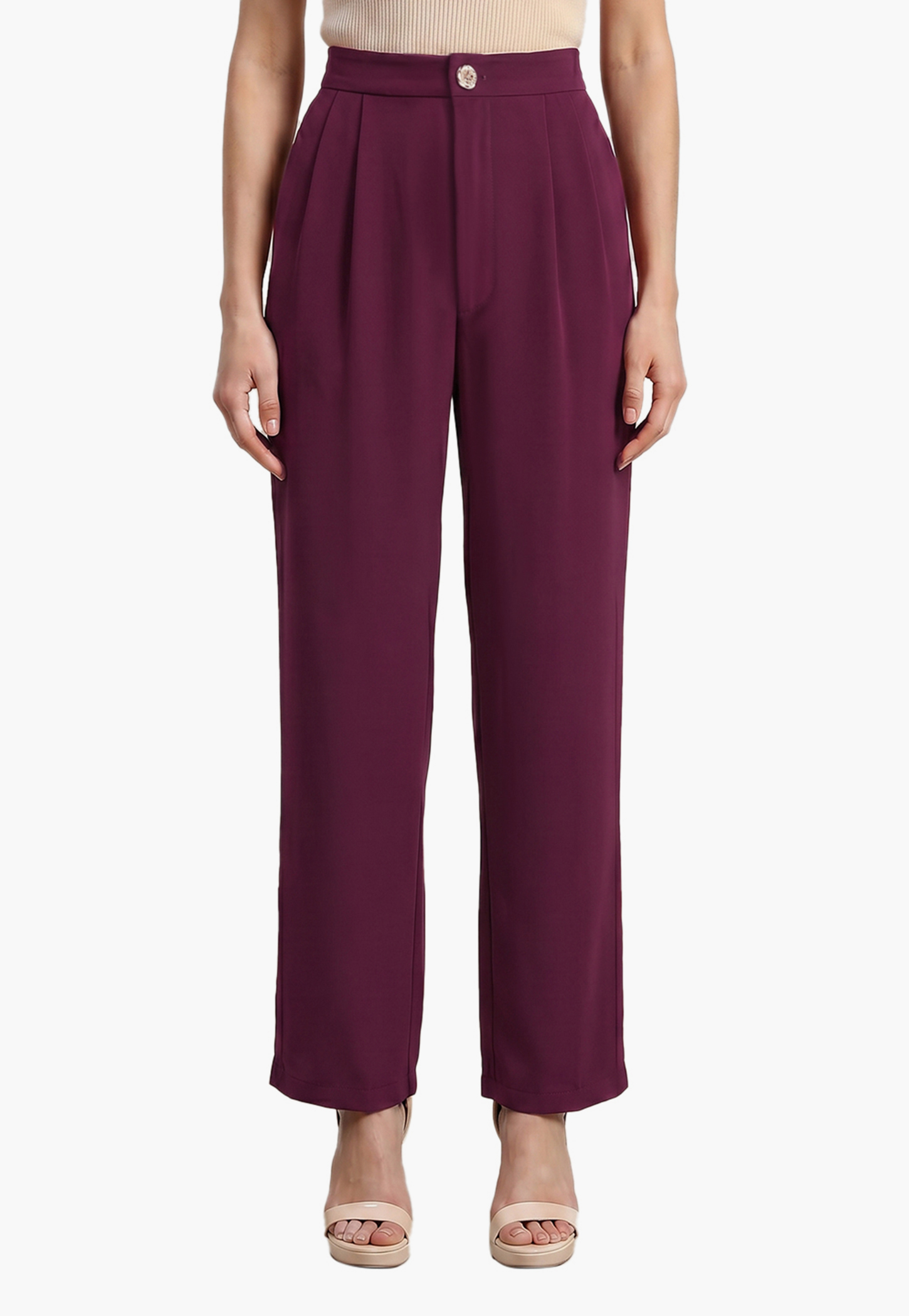 VERO MODA Pleated Front Trousers-picture-16