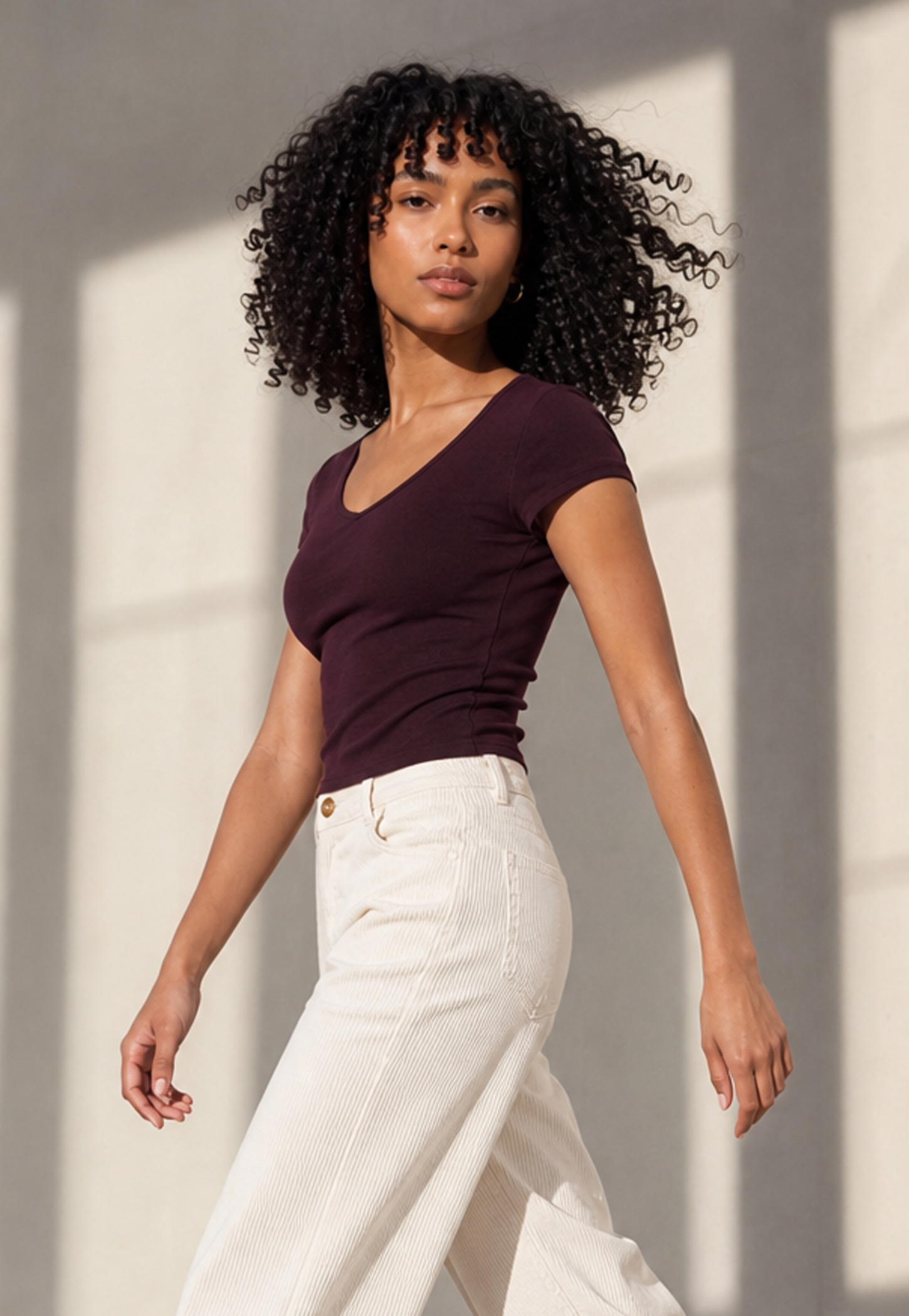 GINGER Solid T-shirt-picture-34