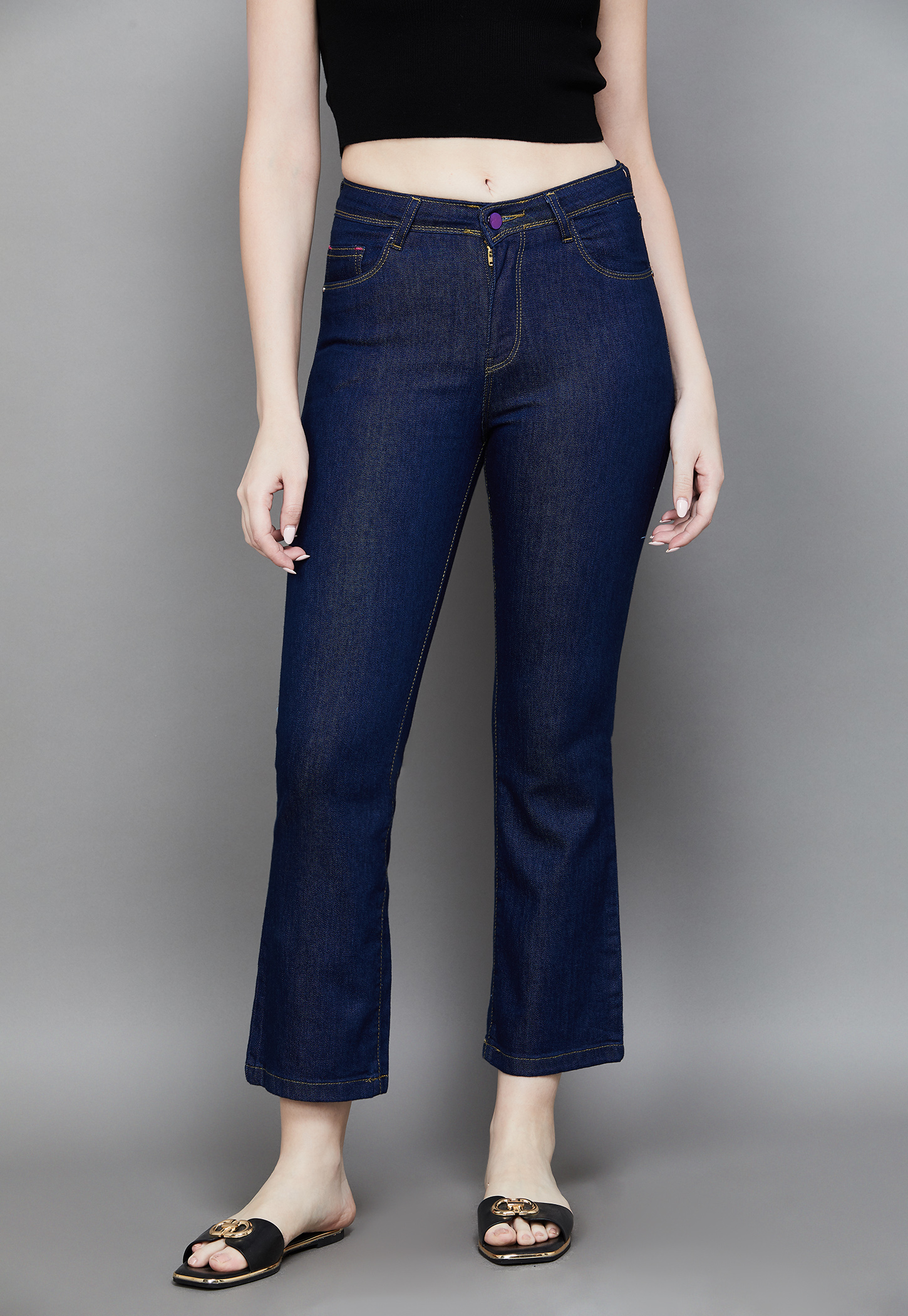 KRAUS Darkwash Bootcut Jeans-picture-16