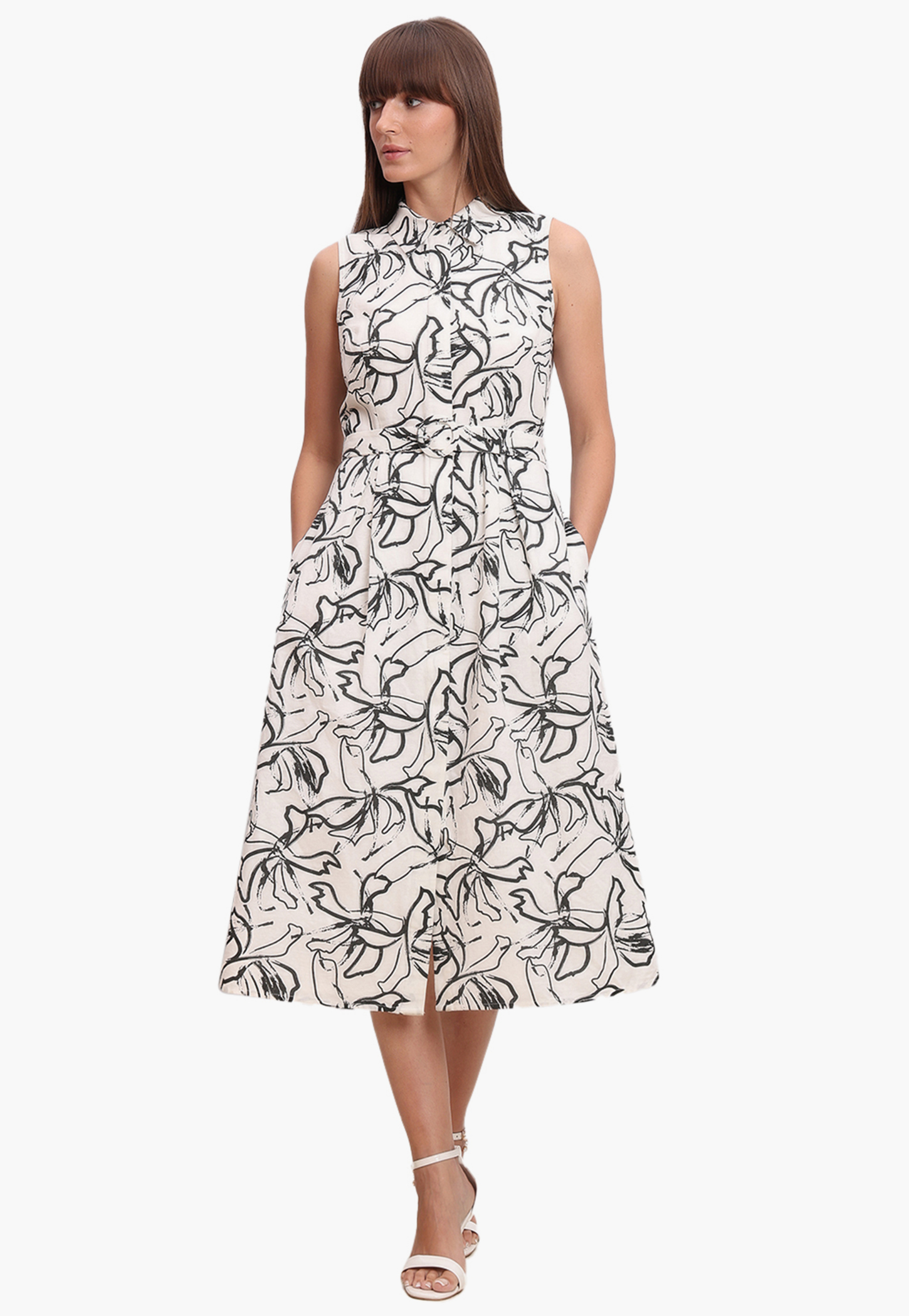 VERO MODA Floral Print Midi Dress-picture-11