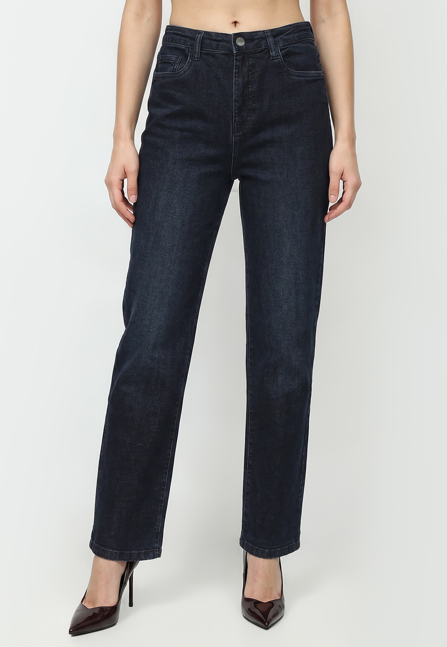 KRAUS Solid Straight Fit Jeans-picture-43