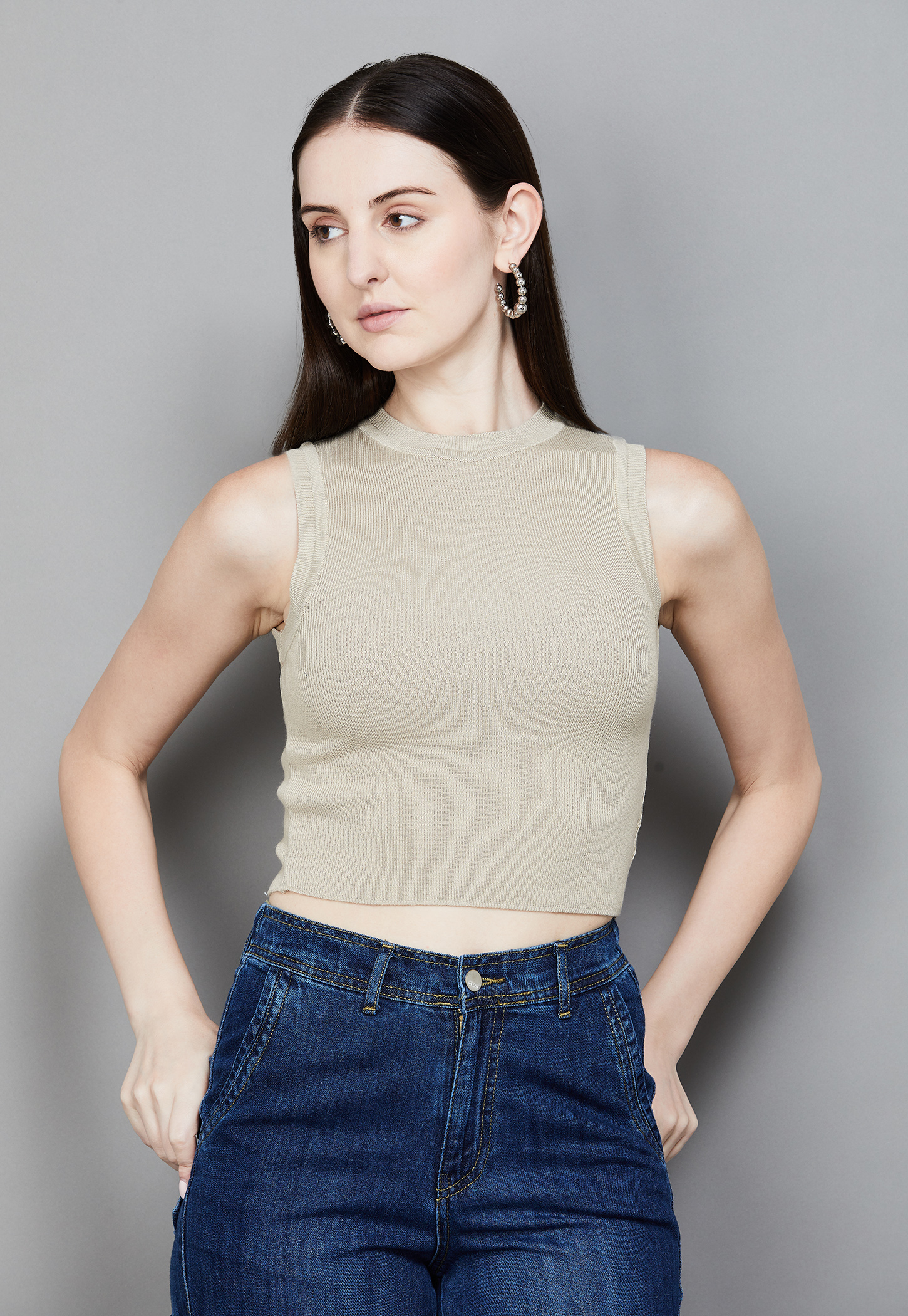KRAUS Solid Crop Top-picture-30