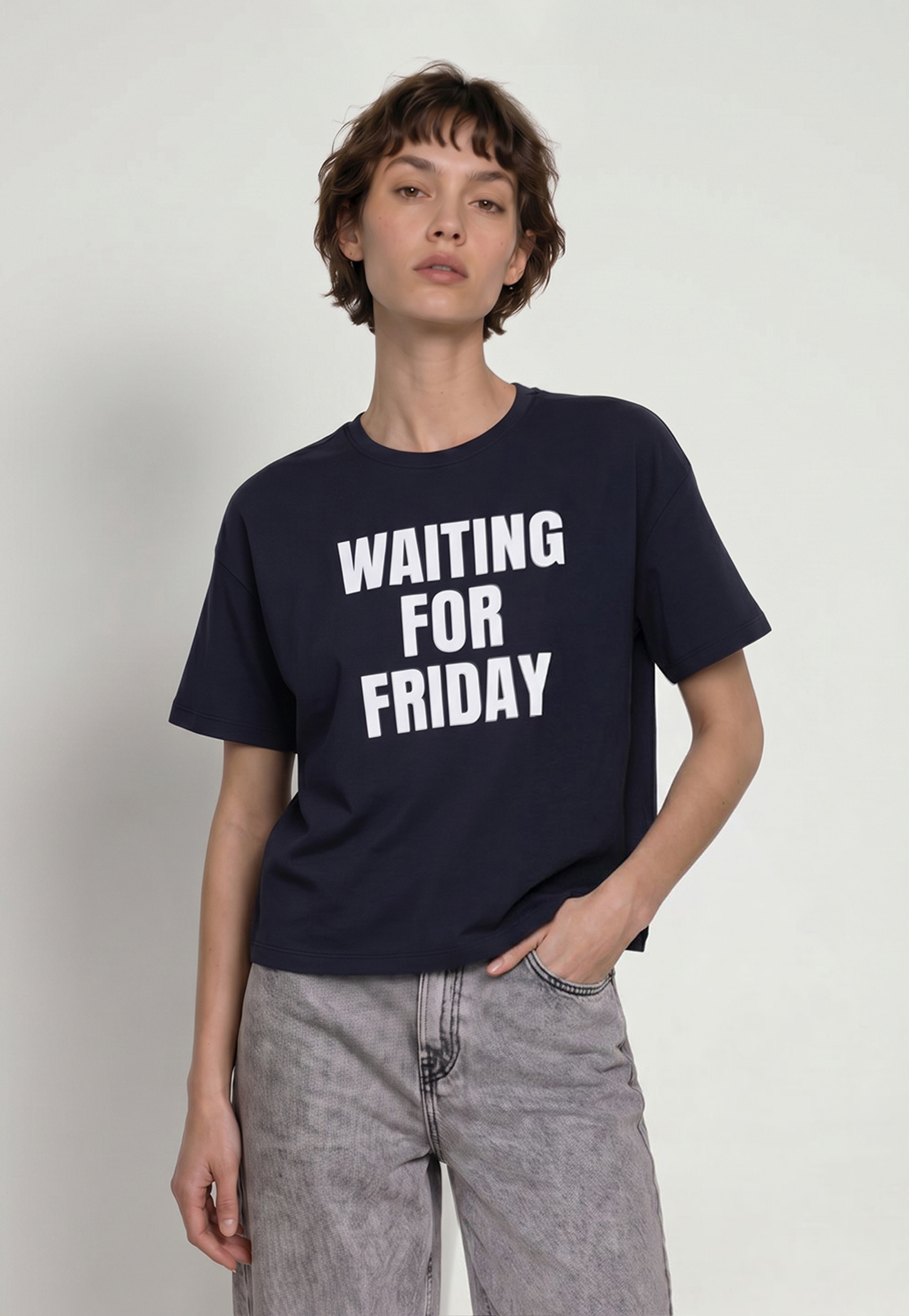 ONLY Typographic Print T-shirt-picture-46