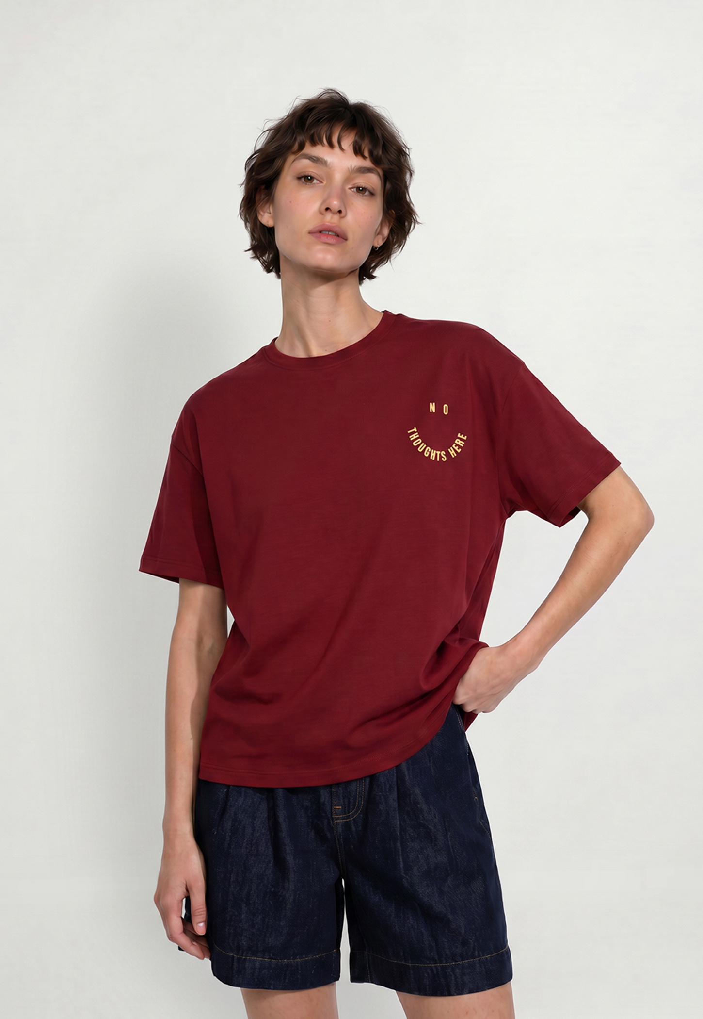 ONLY Typographic Print T-shirt-picture-45