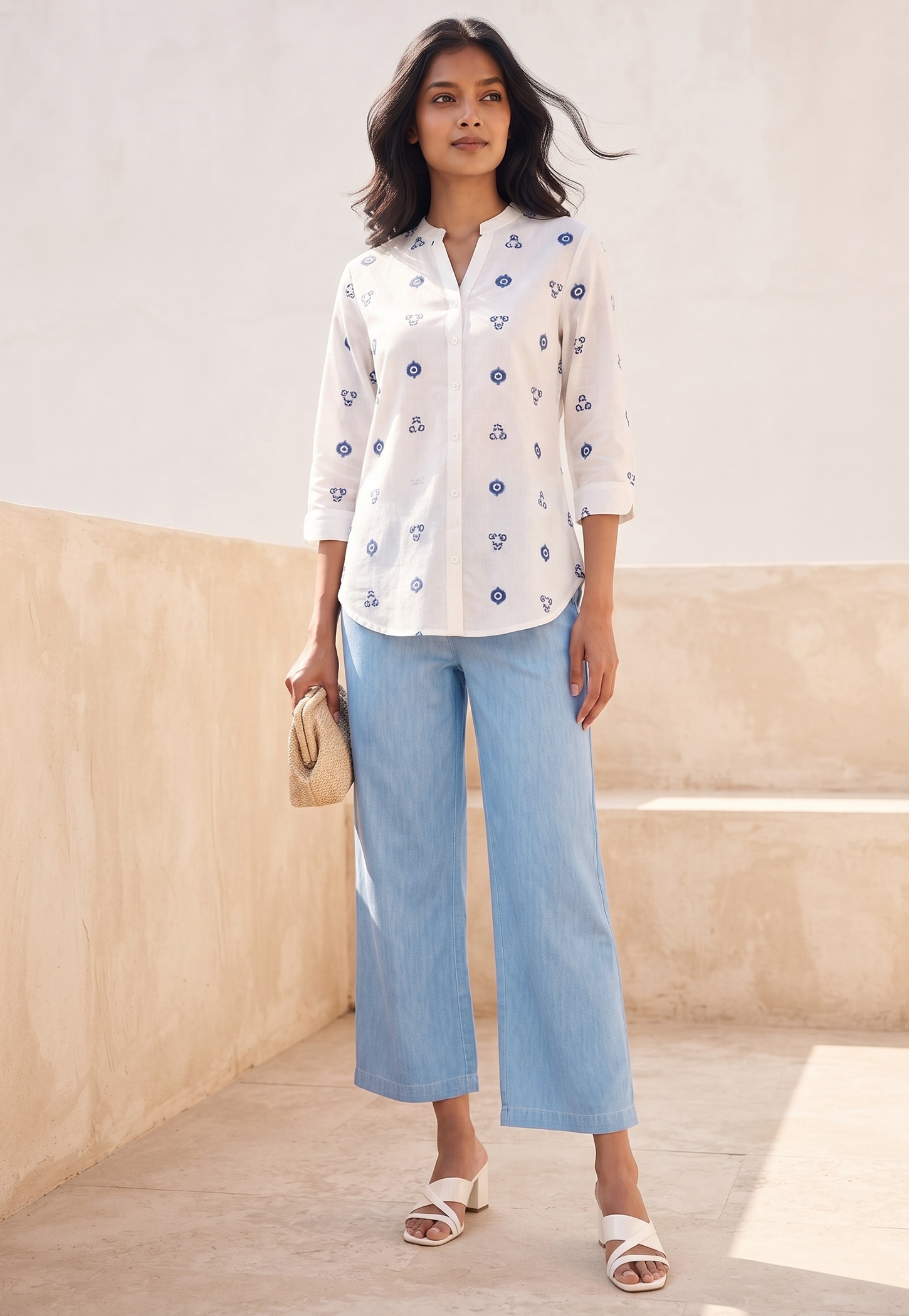 COLOUR ME BY MELANGE Solid Straight Pants-picture-23