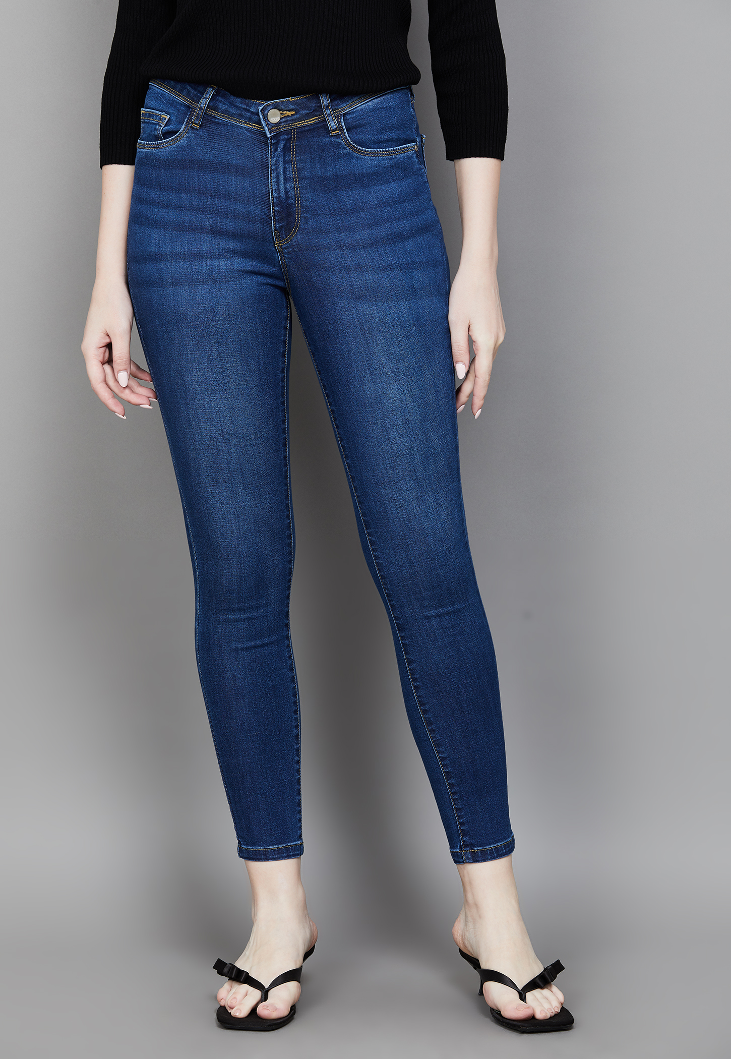 KRAUS Washed Skinny Fit Jeans-picture-13