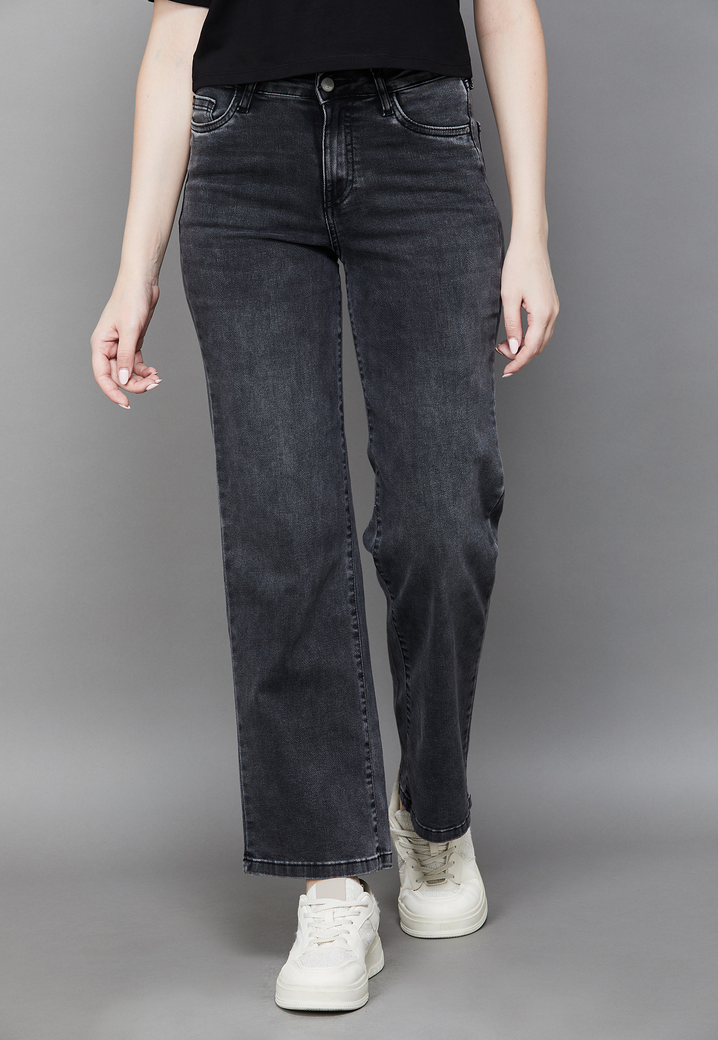 KRAUS Washed Wide Leg Jeans-picture-38