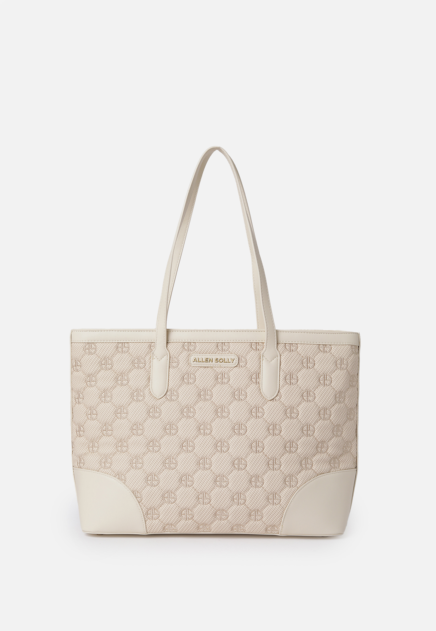 ALLEN SOLLY Embroidered Laptop Bag