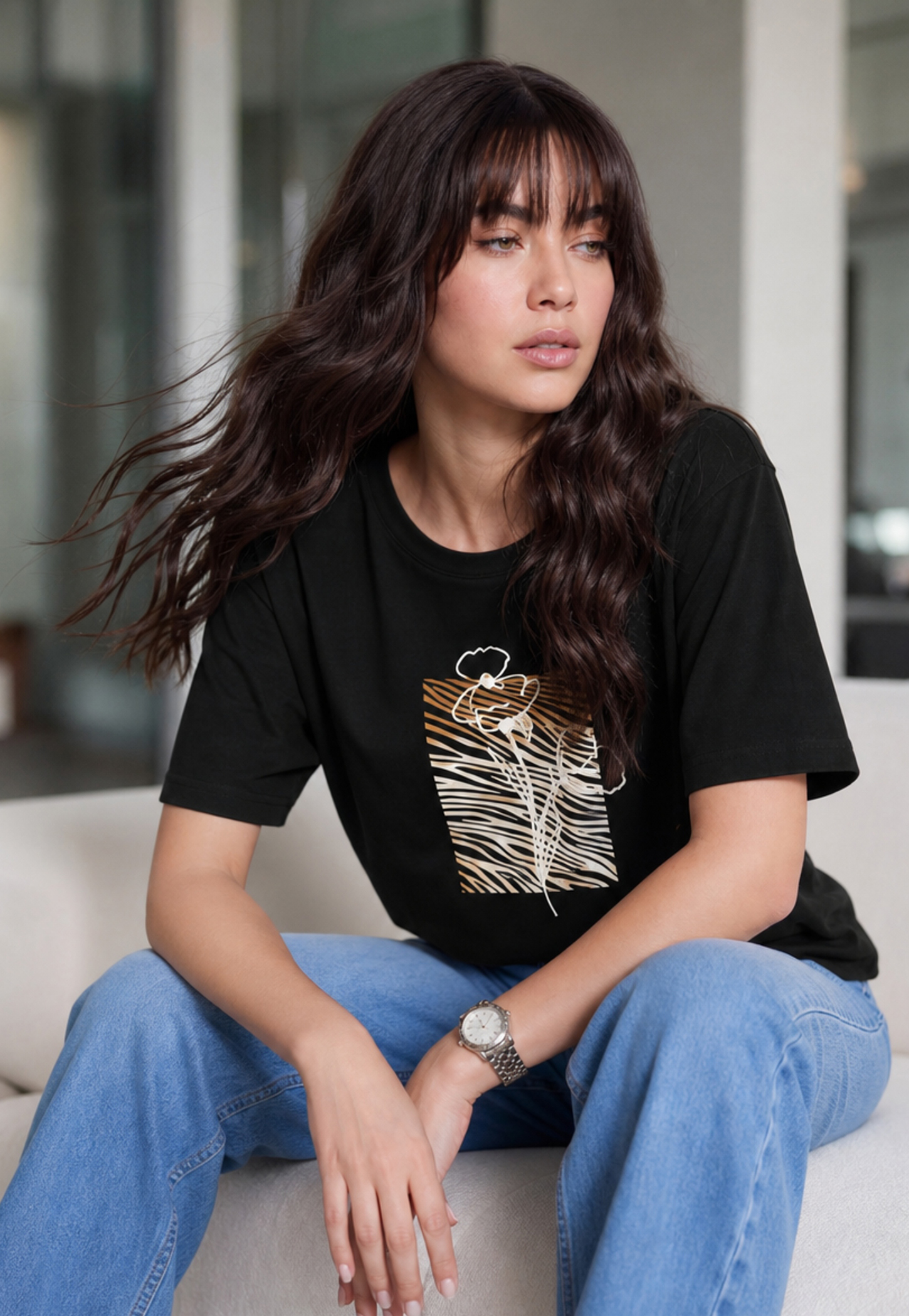 FAME FOREVER Graphic Print T-shirt-picture-42