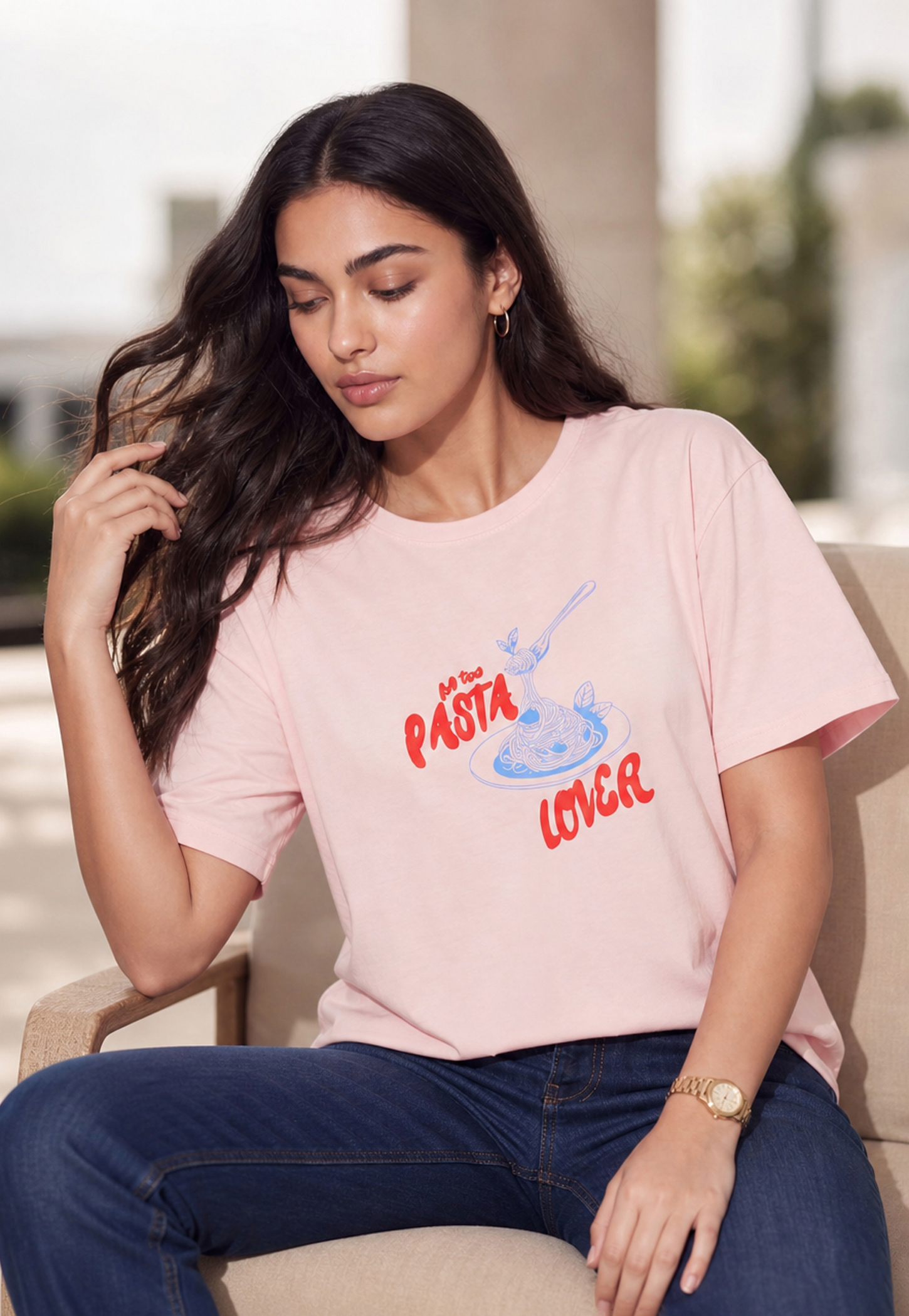 FAME FOREVER Typographic Print T-shirt-picture-50
