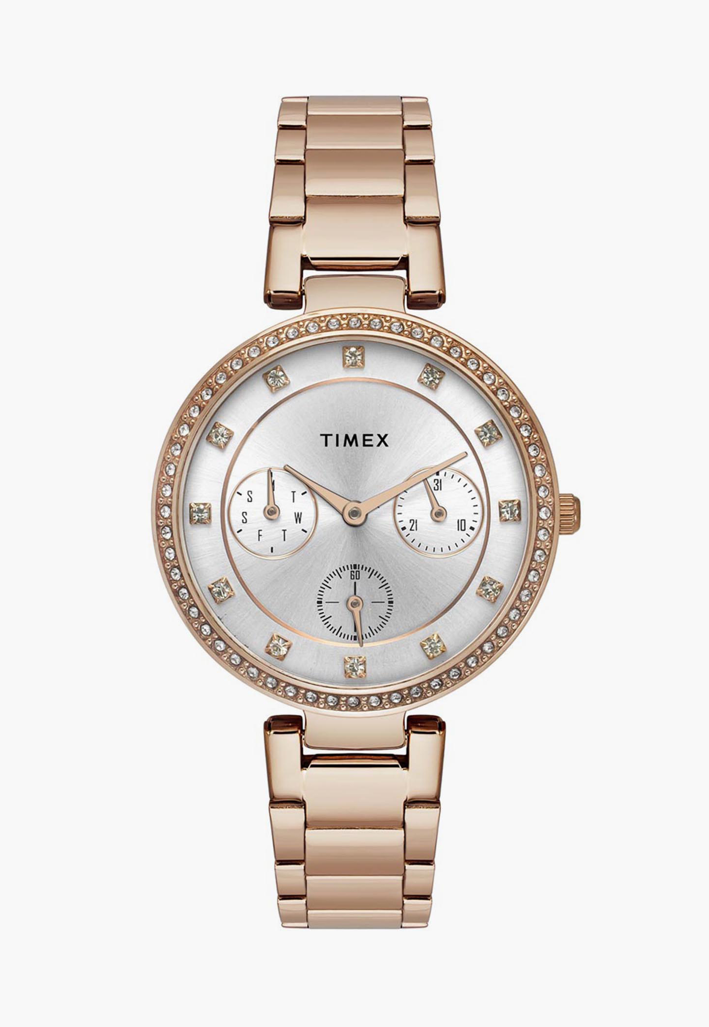 TIMEX Fashion Embellished Multifunction Watch - TWEL18702-image-43