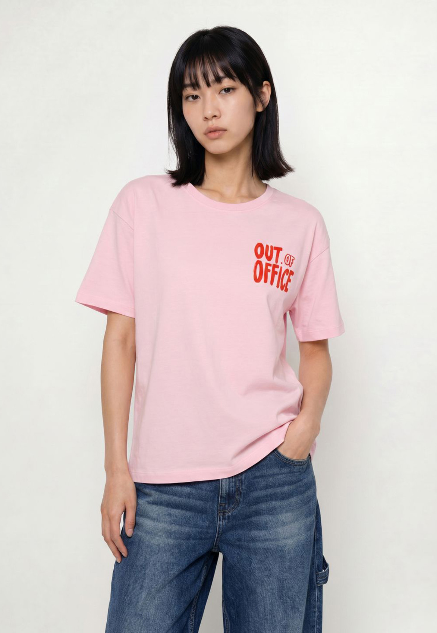 ONLY Typographic Print T-shirt-picture-17
