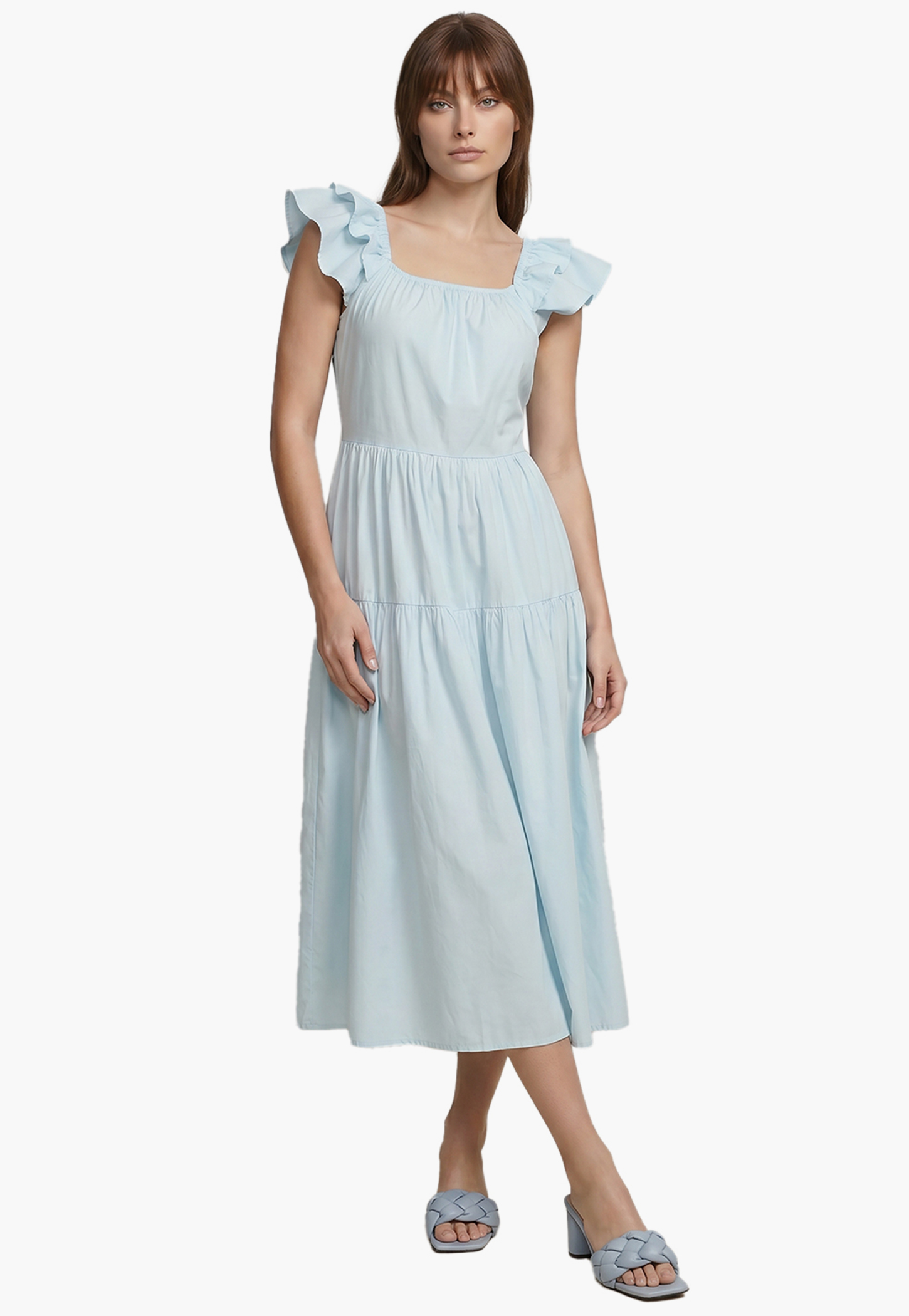 VERO MODA Ruffled A-Line Dress-picture-40