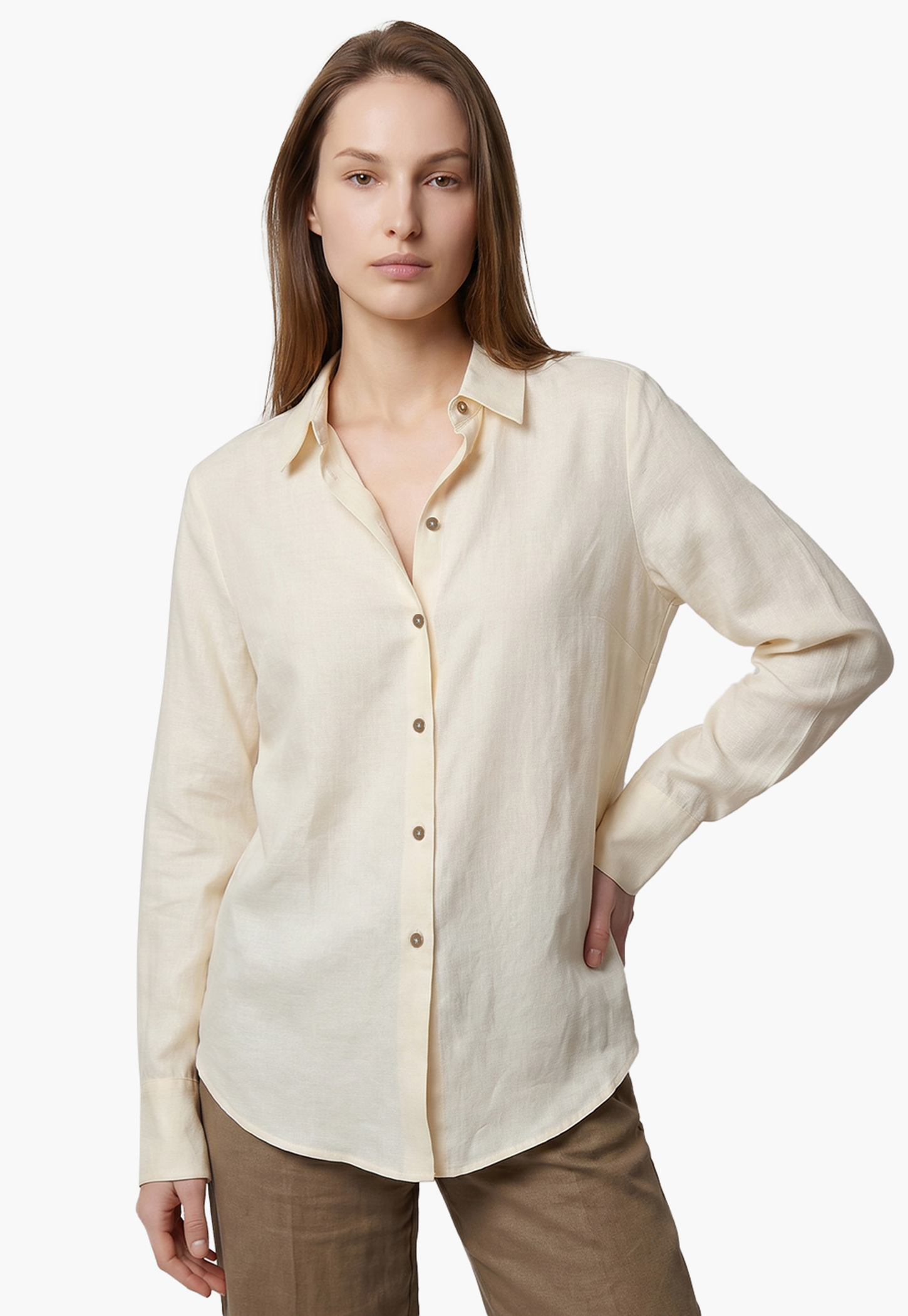 VERO MODA Solid Regular Fit Shirt-picture-15