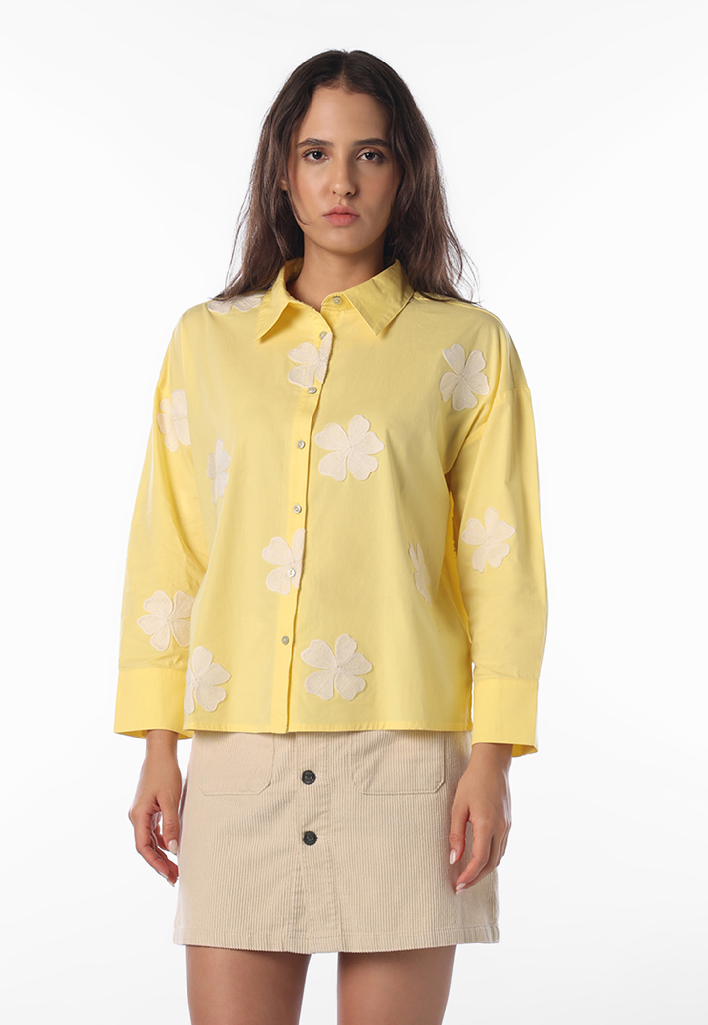 ONLY Floral Embroidered Shirt-picture-37