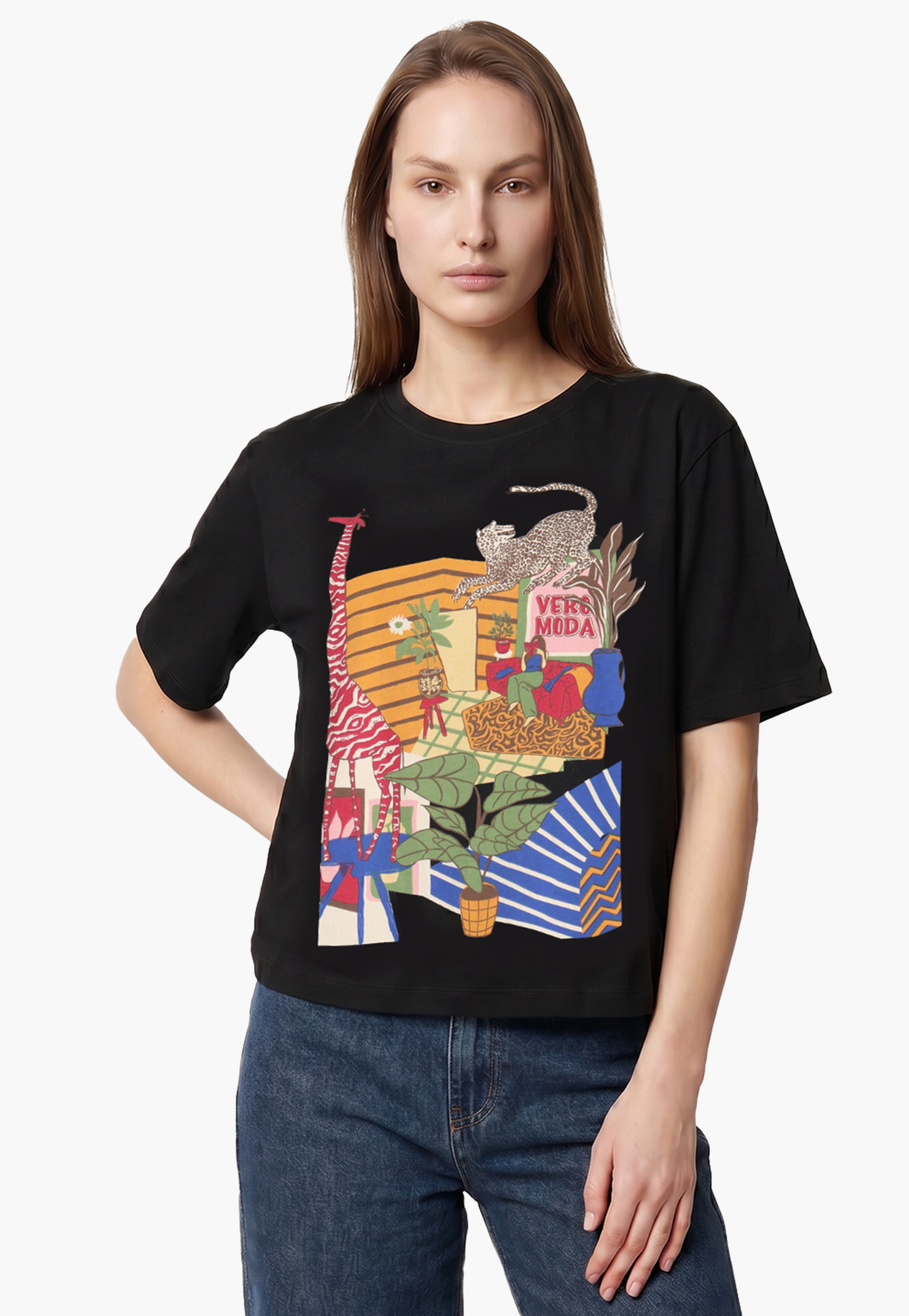 VERO MODA Graphic Print T-shirt-picture-25