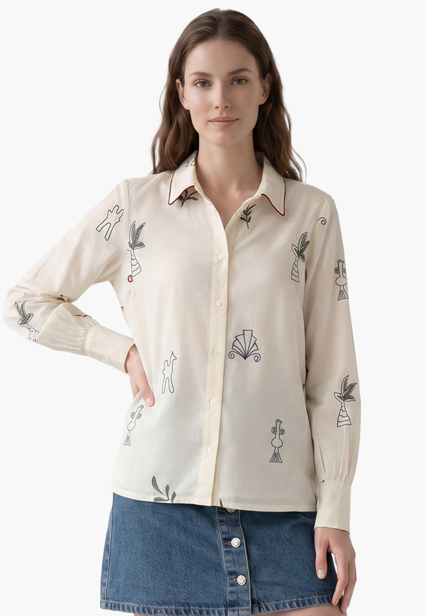 VERO MODA Embroidered Shirt-picture-32