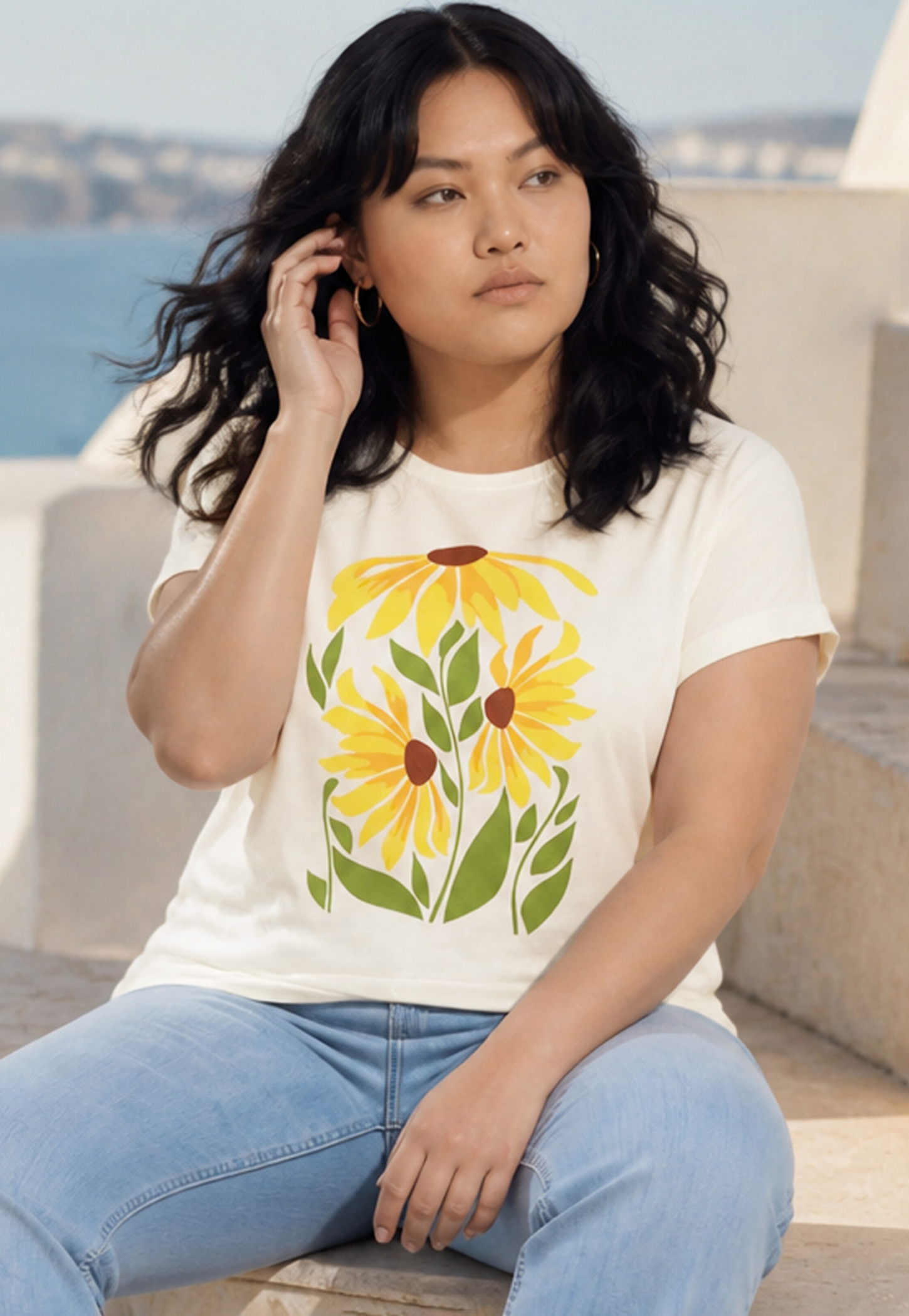 NEXUS Floral Print T-Shirt