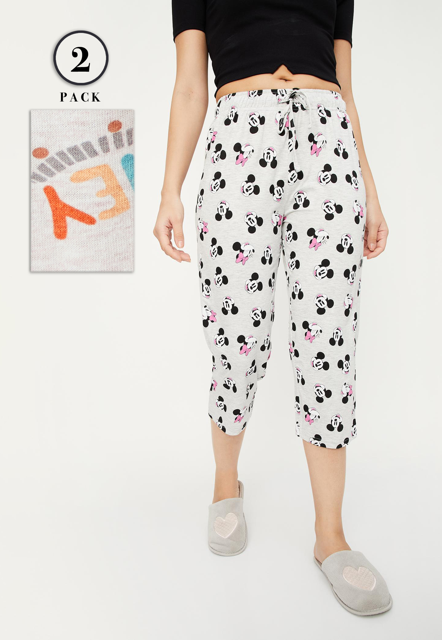 Women Printed Capri - Pack of 2-picture-41