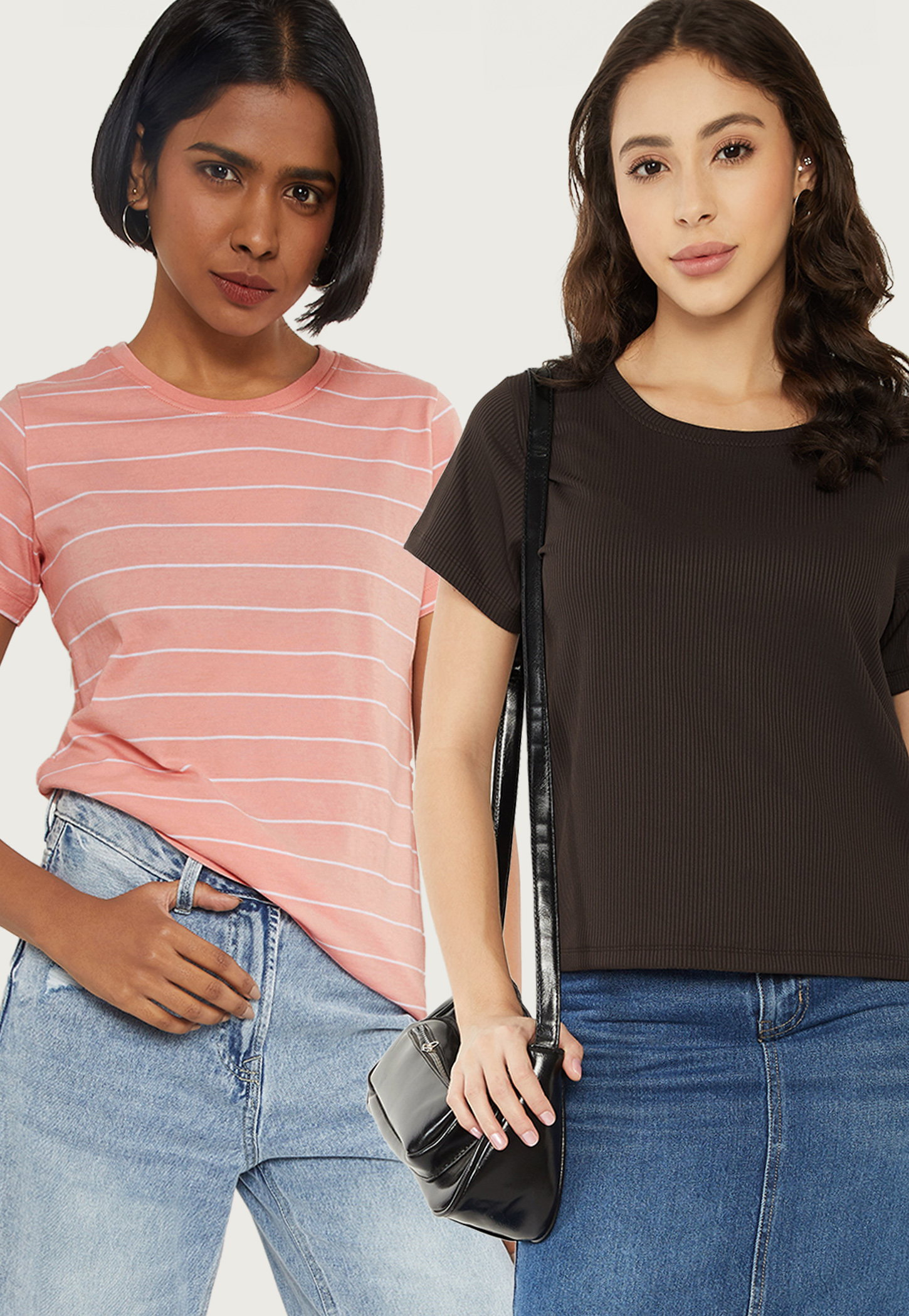 Women Assorted T-shirts - Pack of 2-picture-38