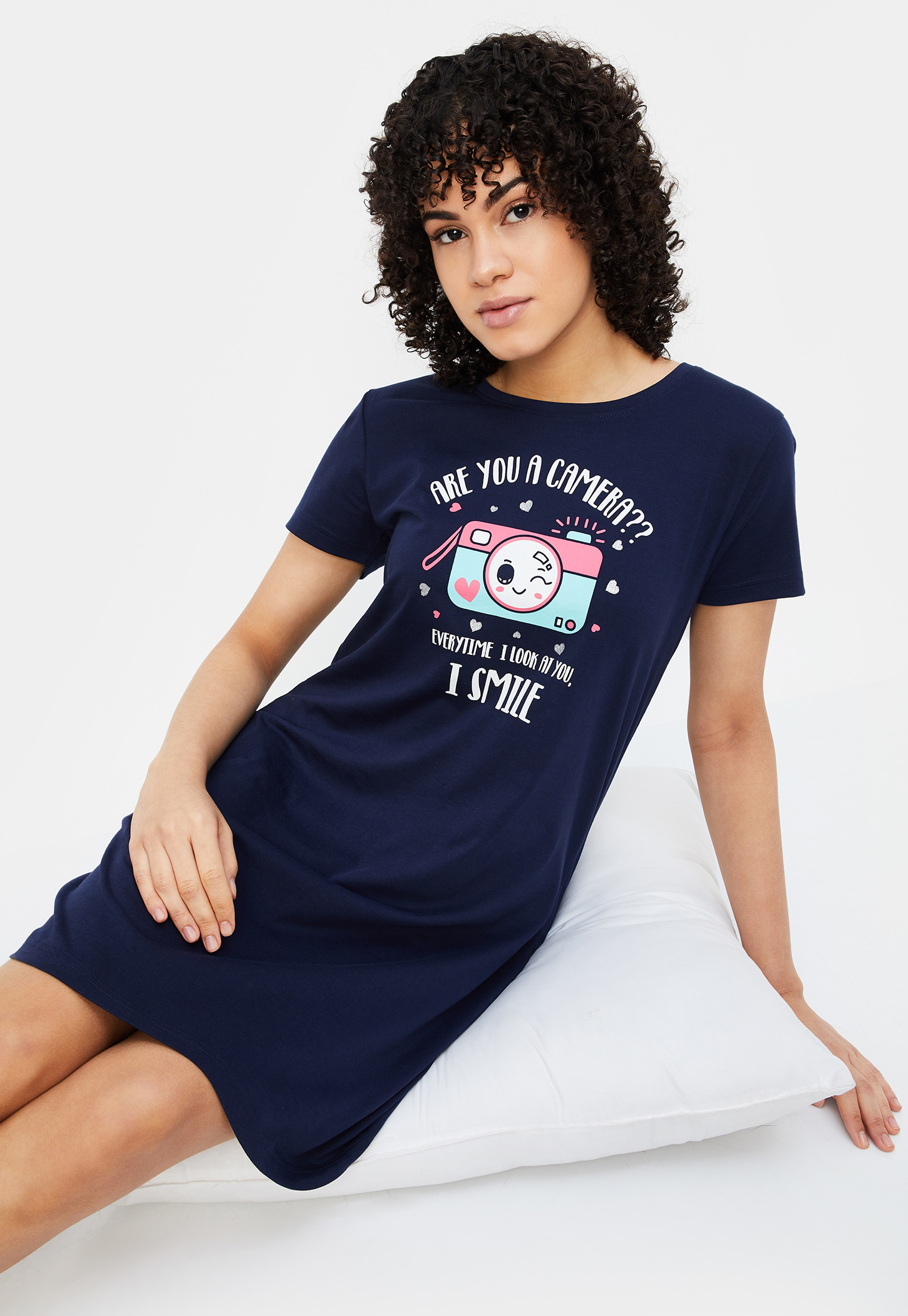 Women Printed Nightdress-picture-14