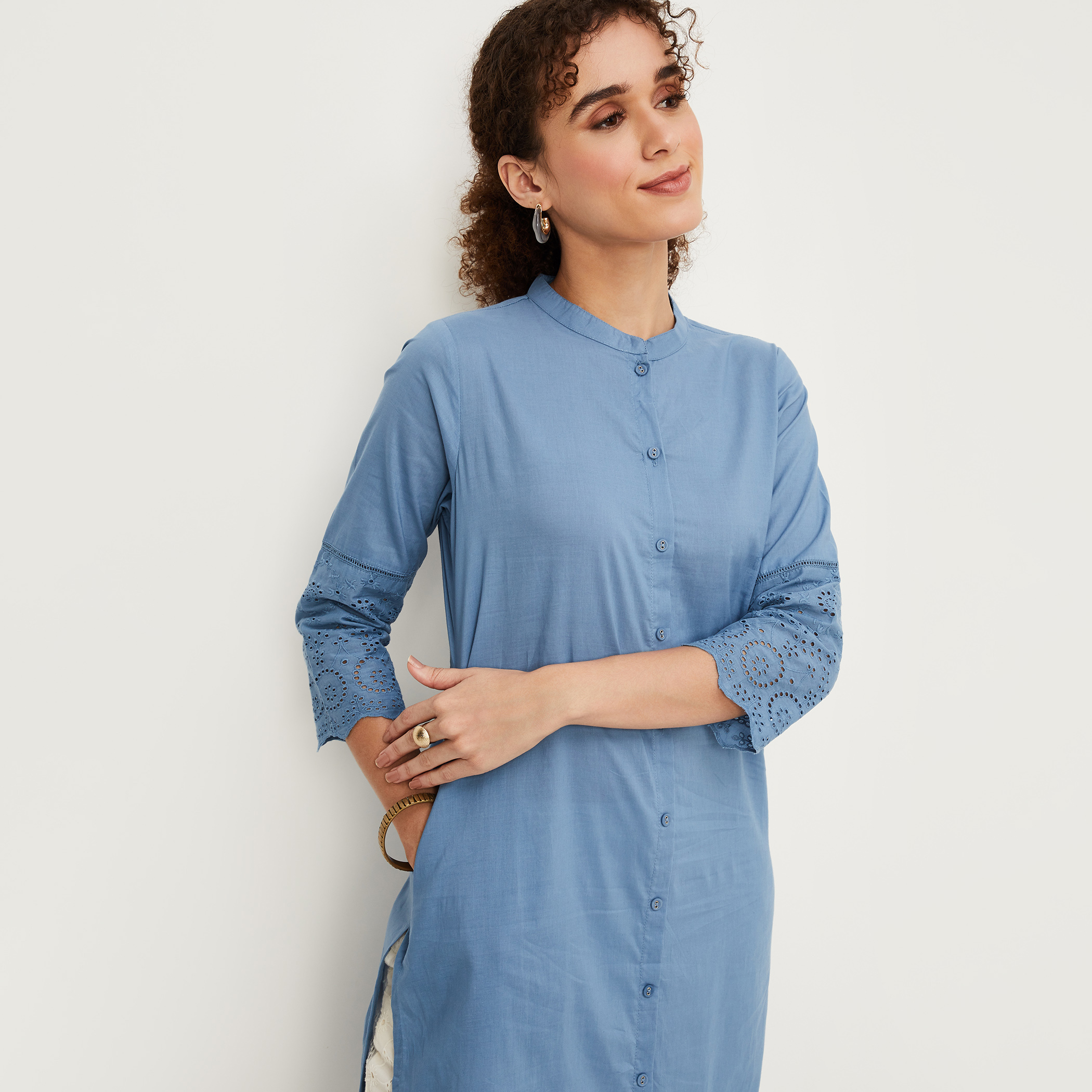 Women Schiffli Straight Kurta-picture-36