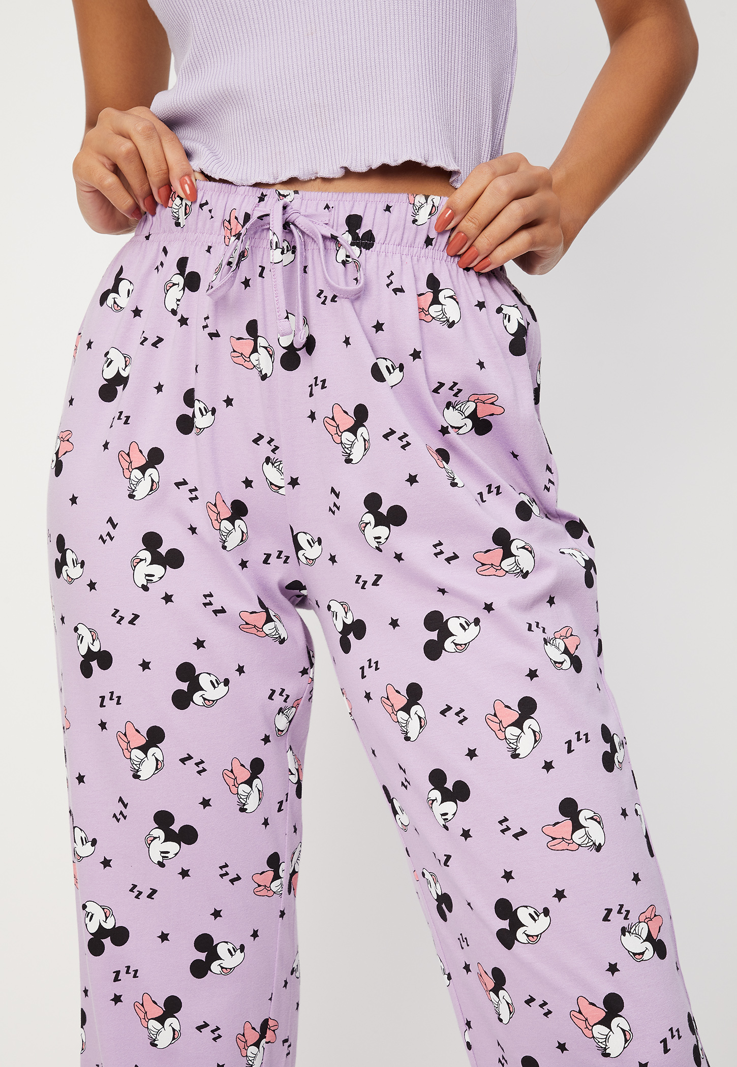 Women Mickey Print Pyjamas-picture-55