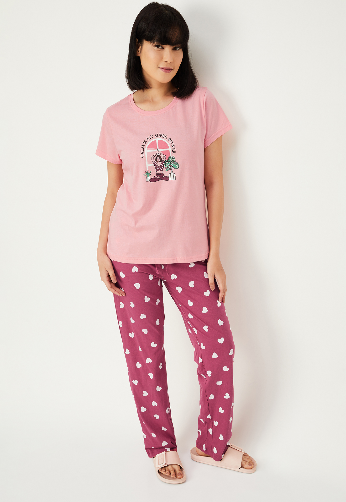Women Printed PJ Set-picture-34