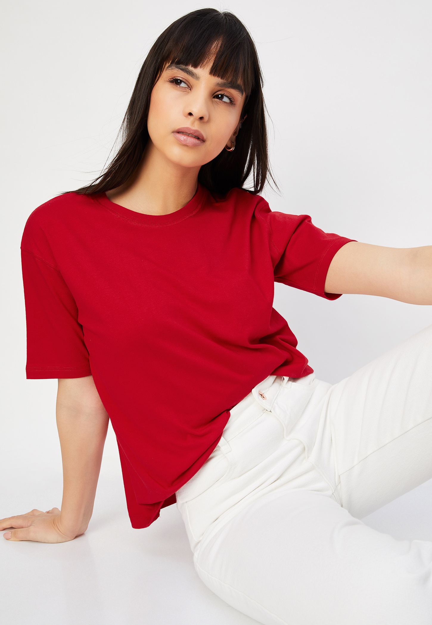 Women Solid T-shirt-picture-45