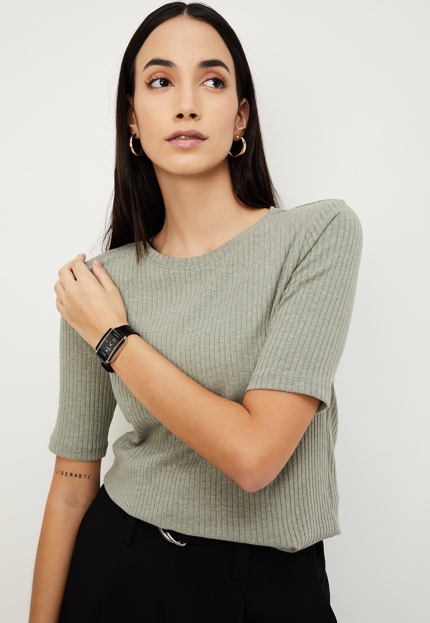 Women Ribbed T-shirt-picture-31