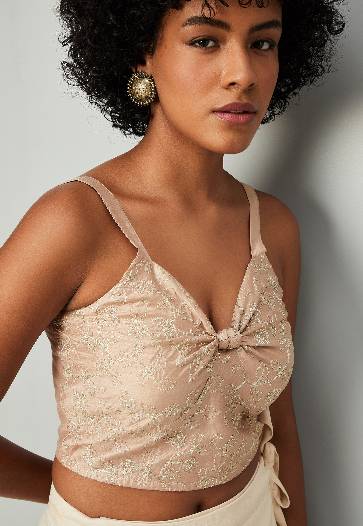 Women Embroidered Crop Top-picture-32